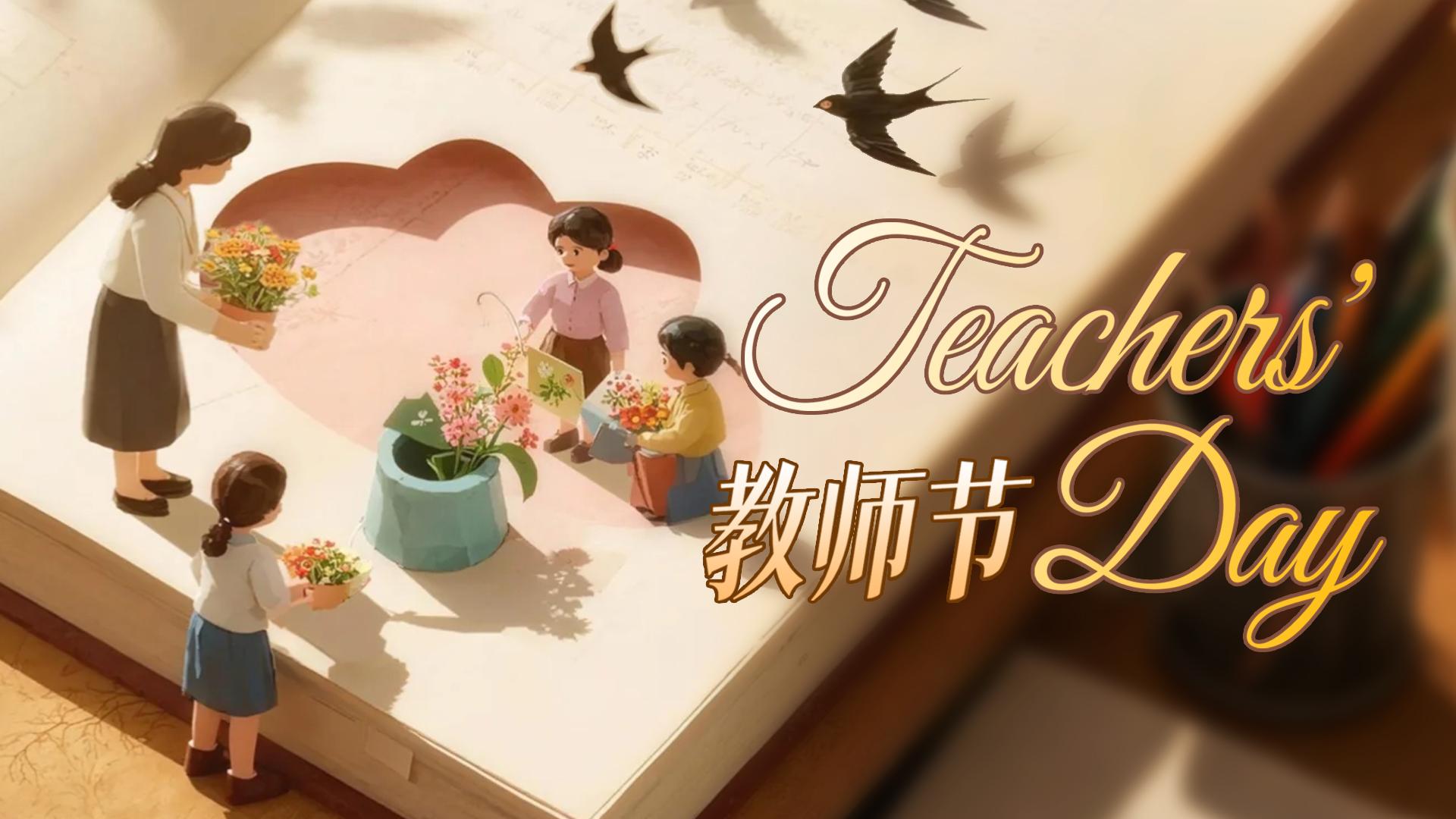 Celebrating China's 41st Teachers' Day