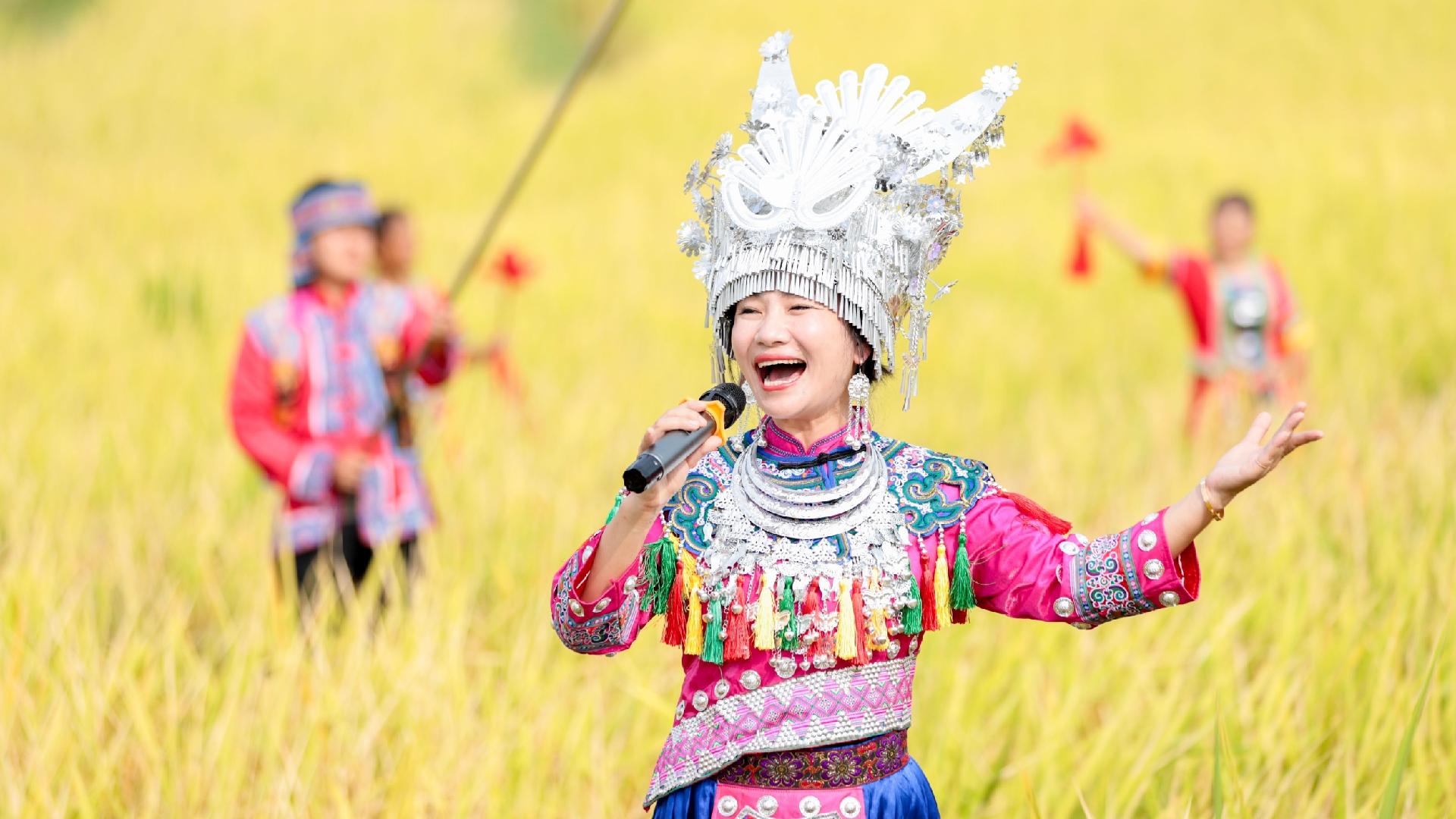 Tribute rice ceremony opens celebrations for farmers' harvest festival ...