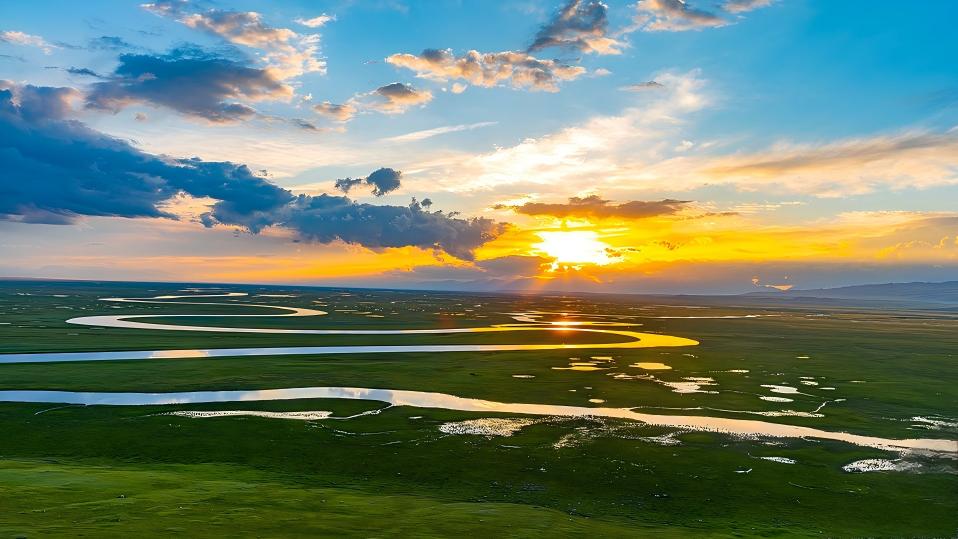 Live: Experience the winding beauty of Bayanbulak's Tongxin Island