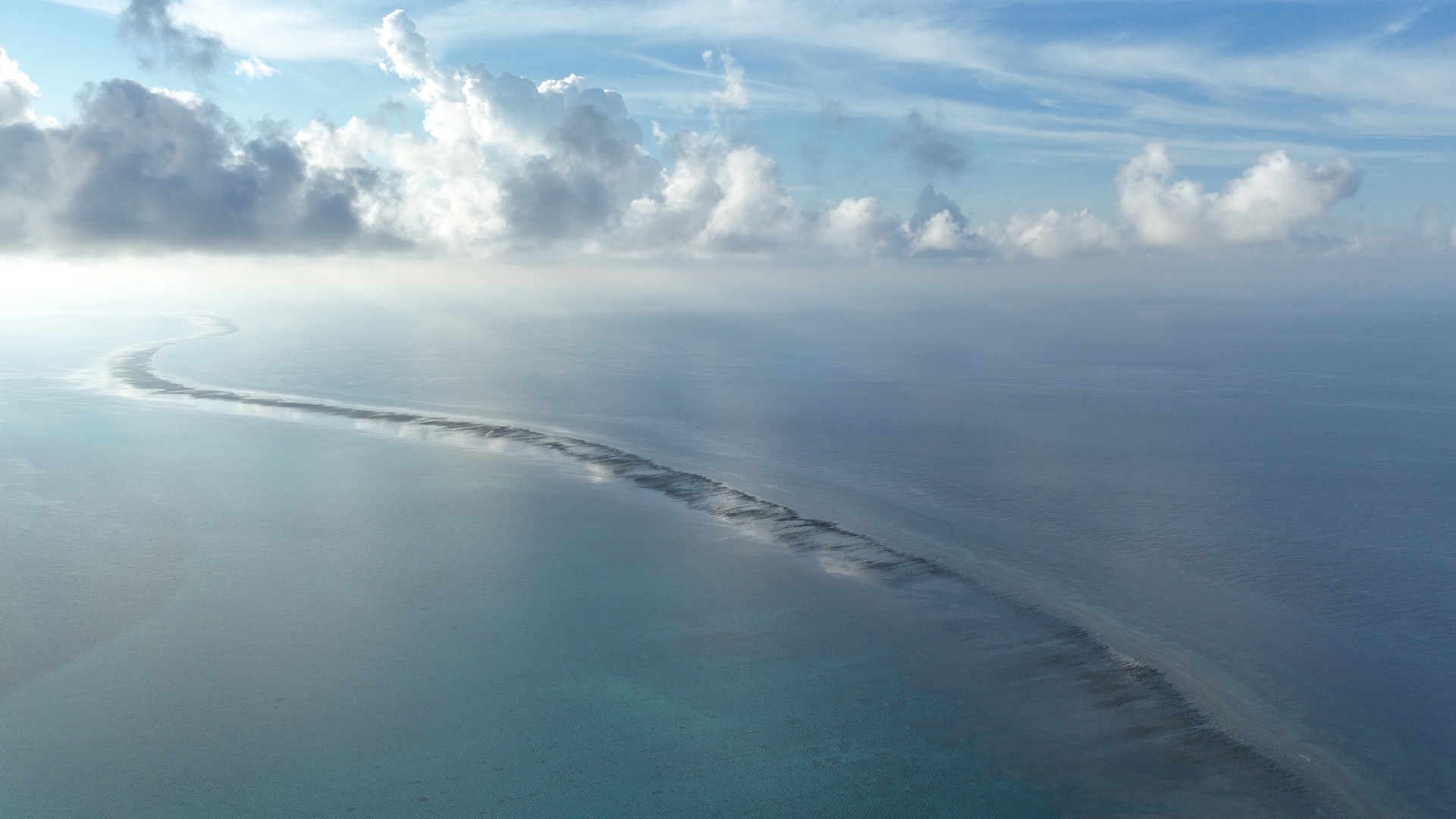 What's happening at Huangyan Island?