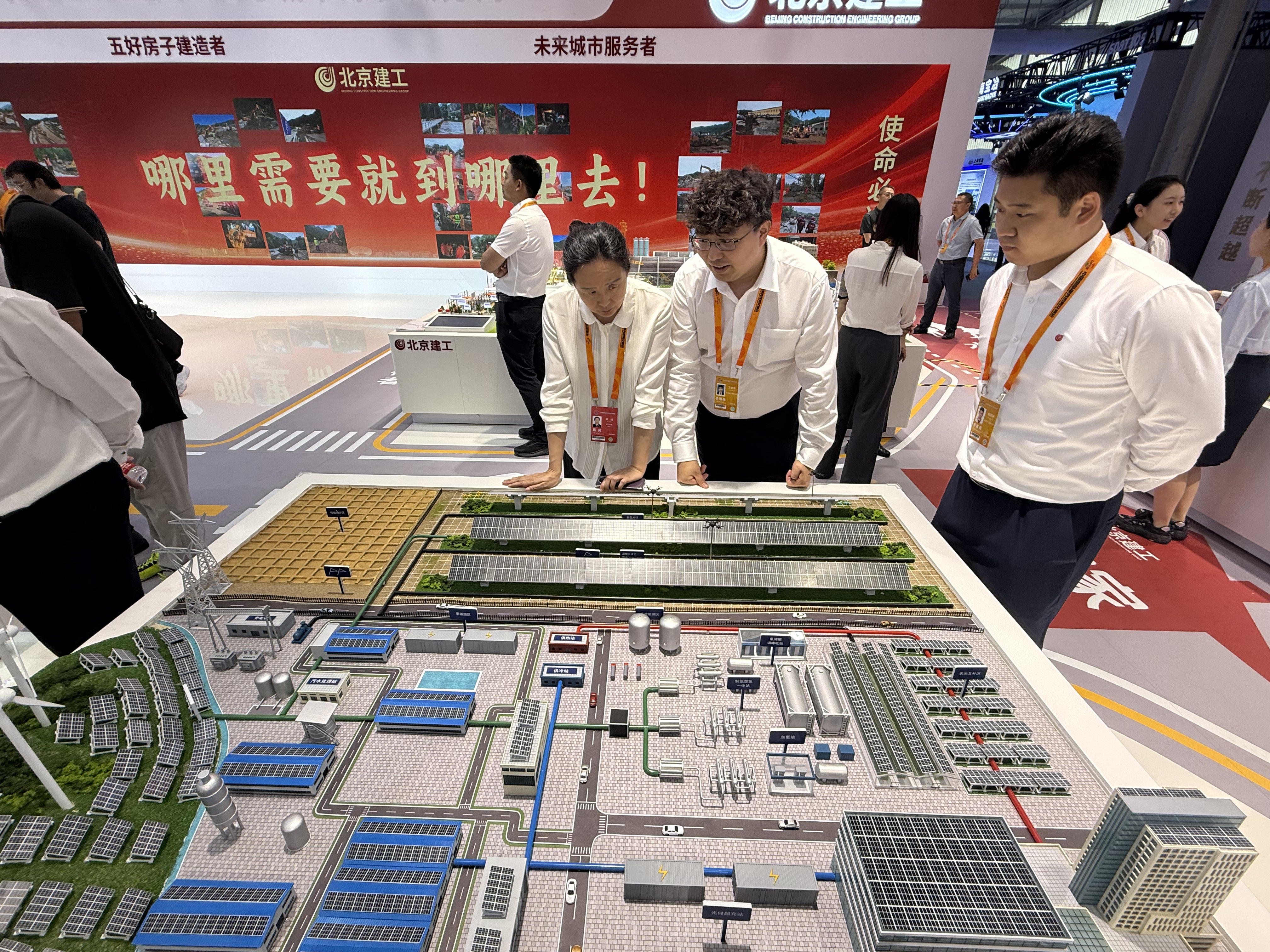 Construction pavilion, CIFTIS 2025, Beijing. /Zaruhi Poghosyan