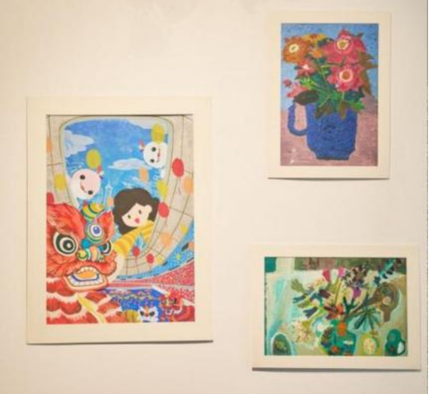 Exhibition view at A2Z Art Gallery, Paris.