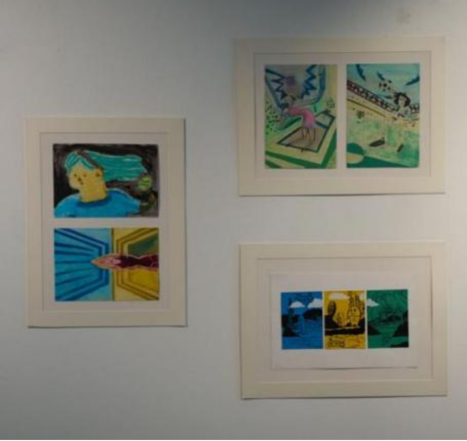 Exhibition view at A2Z Art Gallery, Paris.