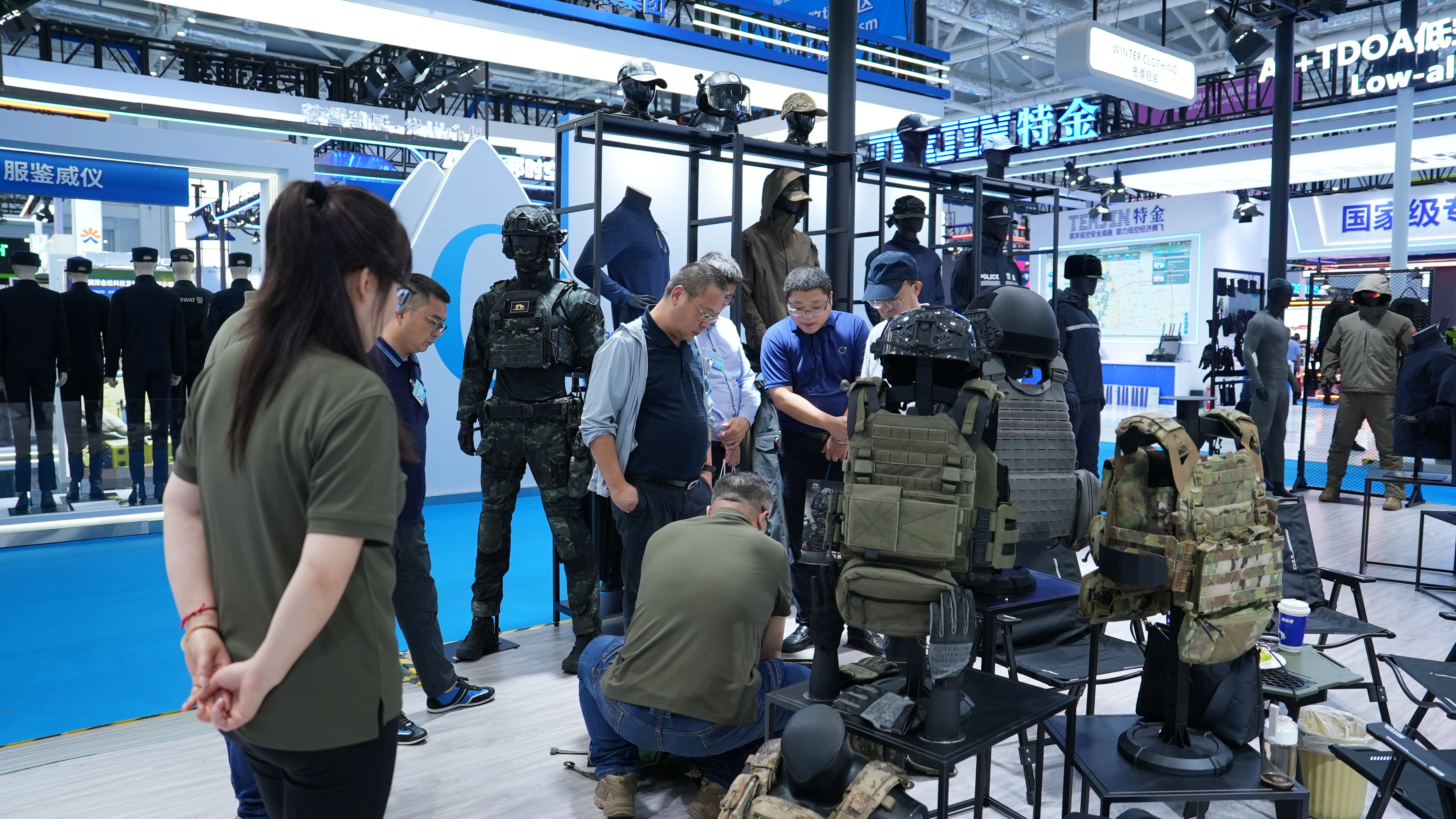Visitors gather at the 2nd Public Security Technology Expo, Lianyungang, east China's Jiangsu Province, September 17, 2025. Wang Hongjie/CGTN