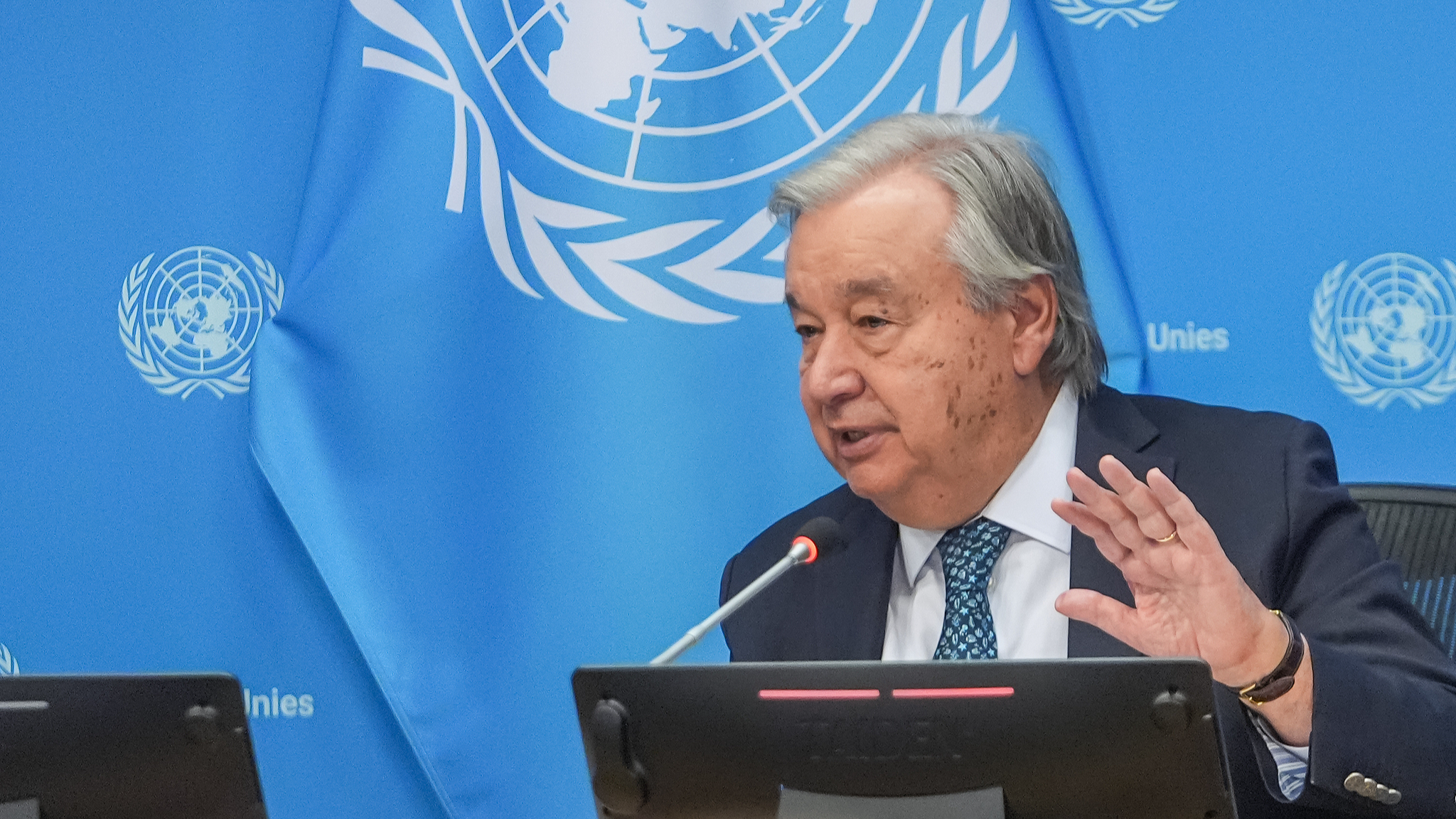 UN chief: China-proposed global initiatives compatible with UN Charter