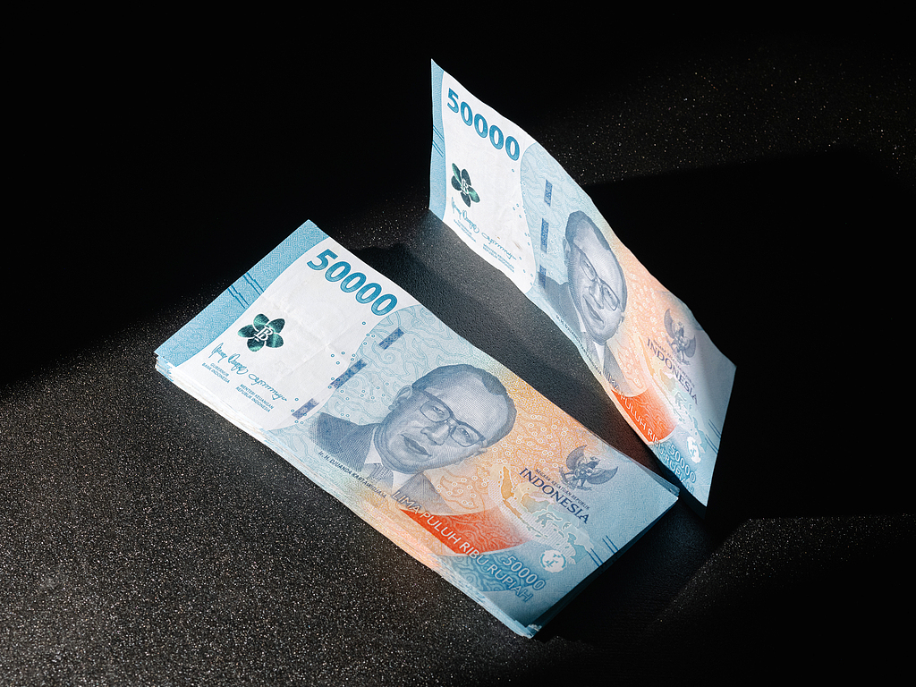 An Indonesian banknote. /CFP
