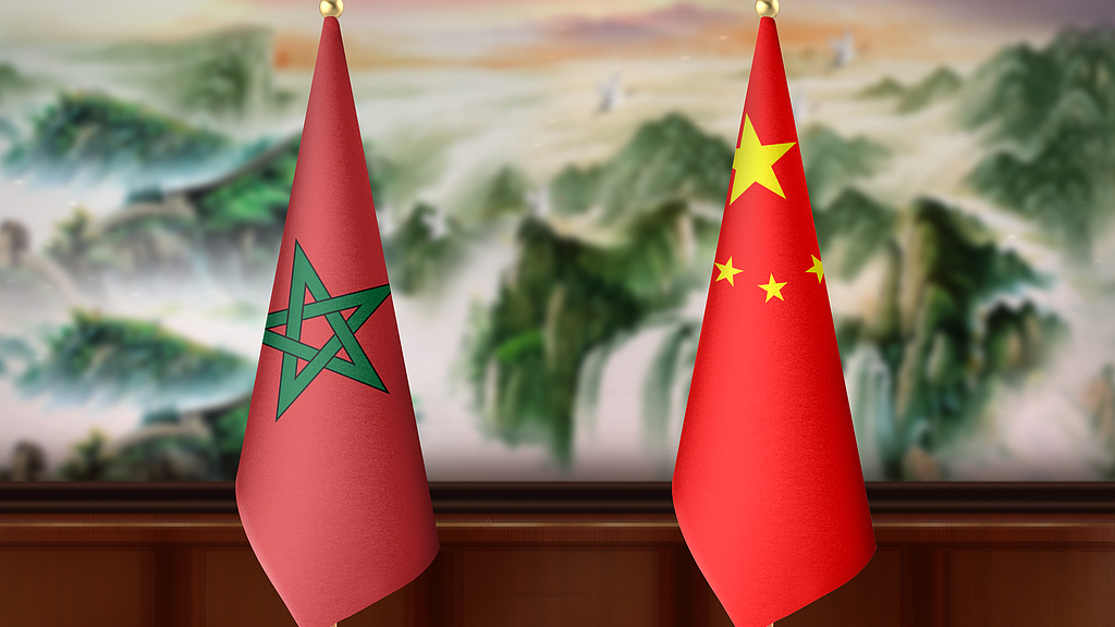 Chinese foreign minister holds talks with Moroccan counterpart