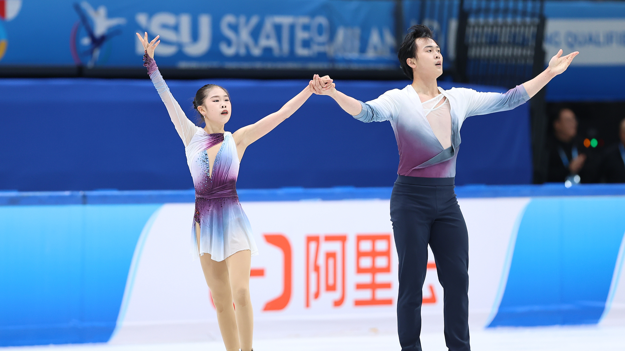 Chinese figure skating pair qualify for 2026 Winter Olympics