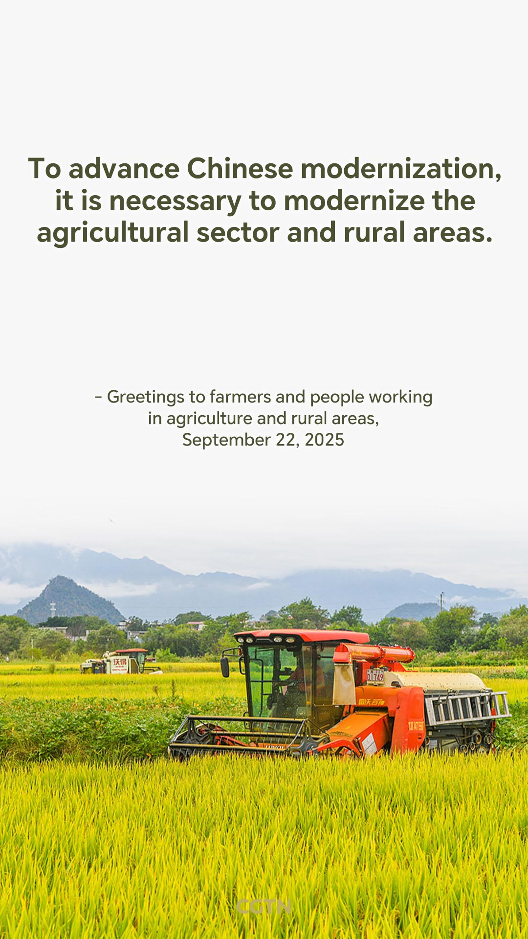 President Xi Jinping's key quotes on agriculture and rural areas