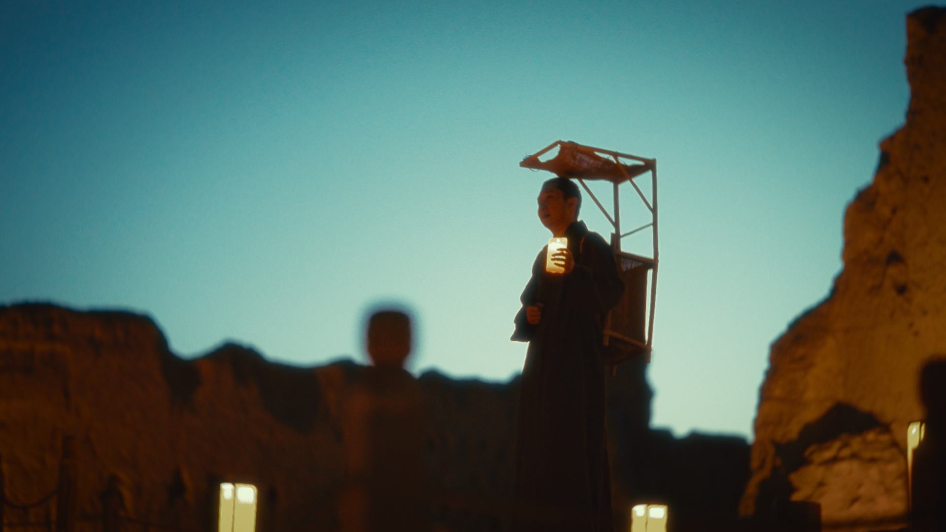 Talk Xinjiang｜The Blue-tinted Jiaohe Ancient City