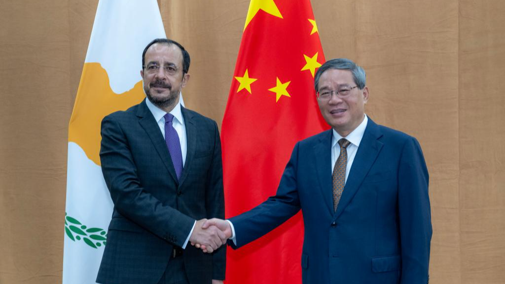 Chinese premier pledges to work with Cyprus to expand trade