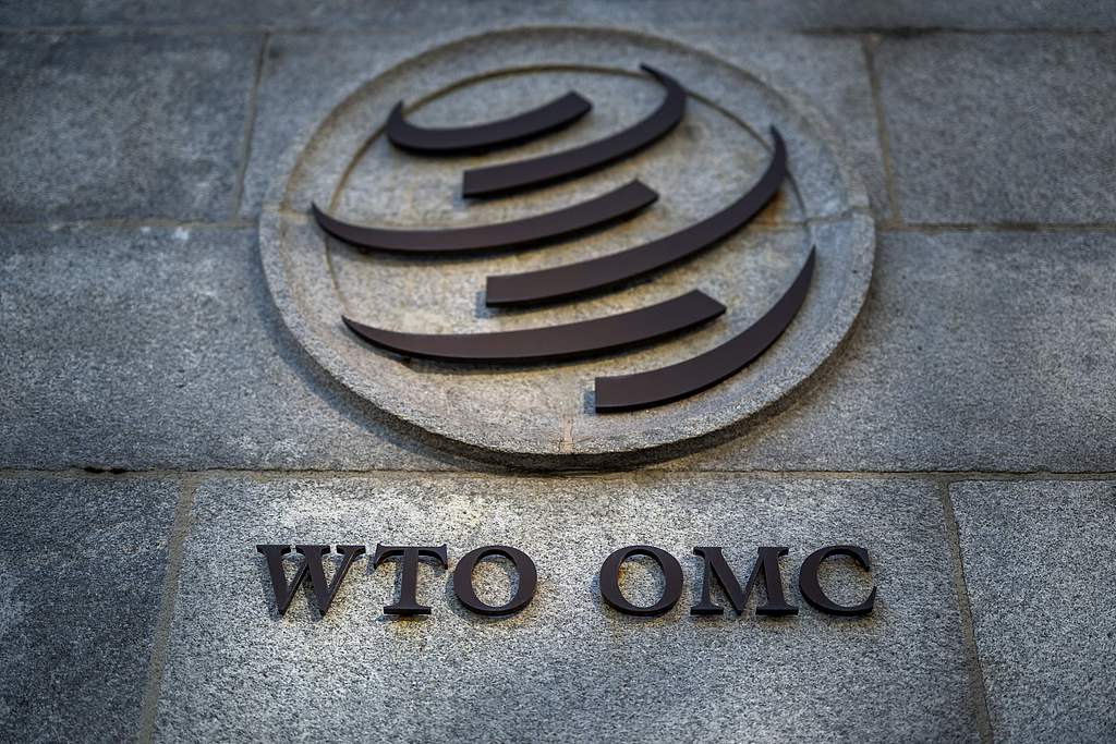 A sign of the World Trade Organization (WTO) is seen in Geneva, September 15, 2025. /CFP