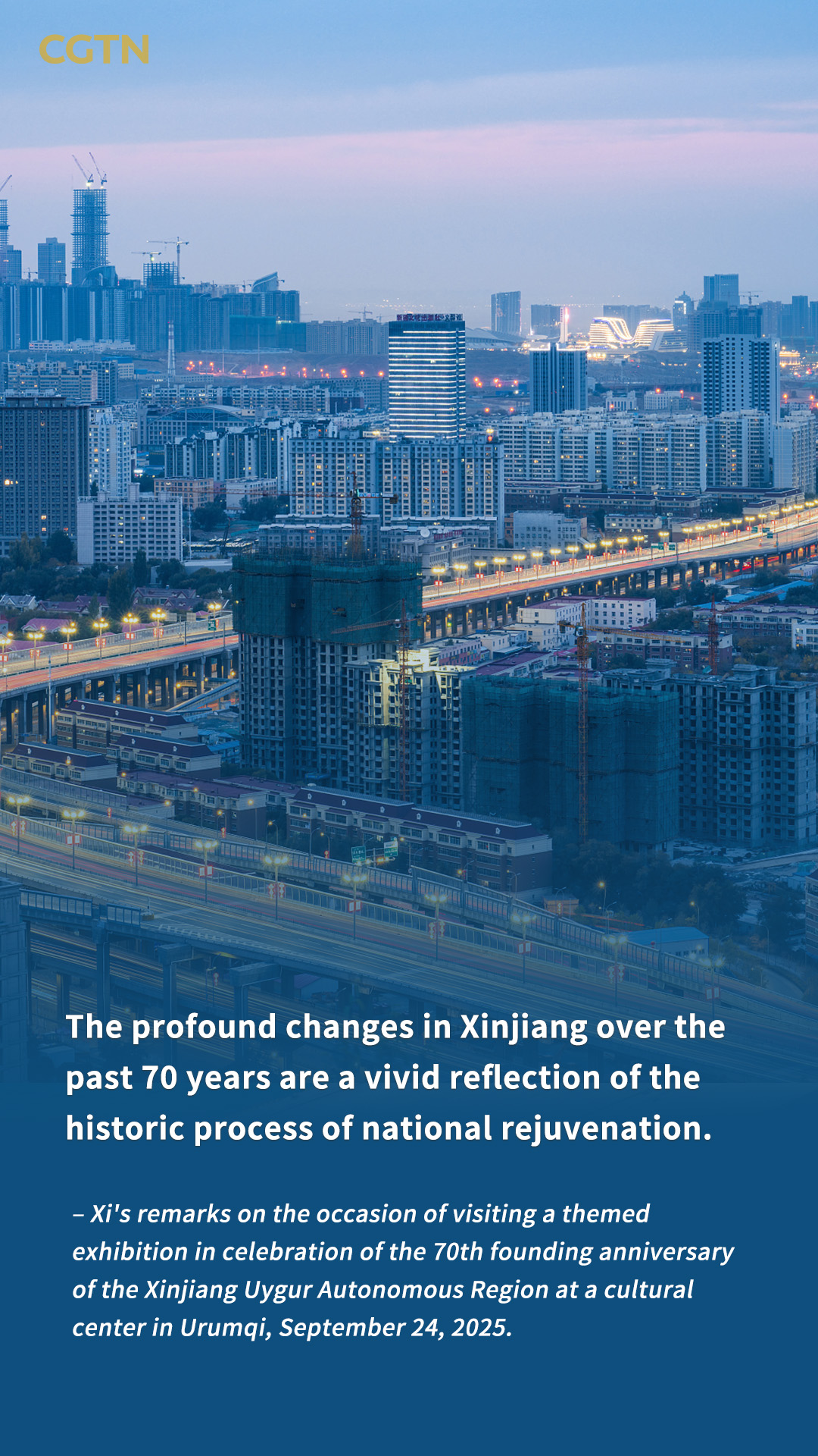 President Xi Jinping's key quotes on Xinjiang