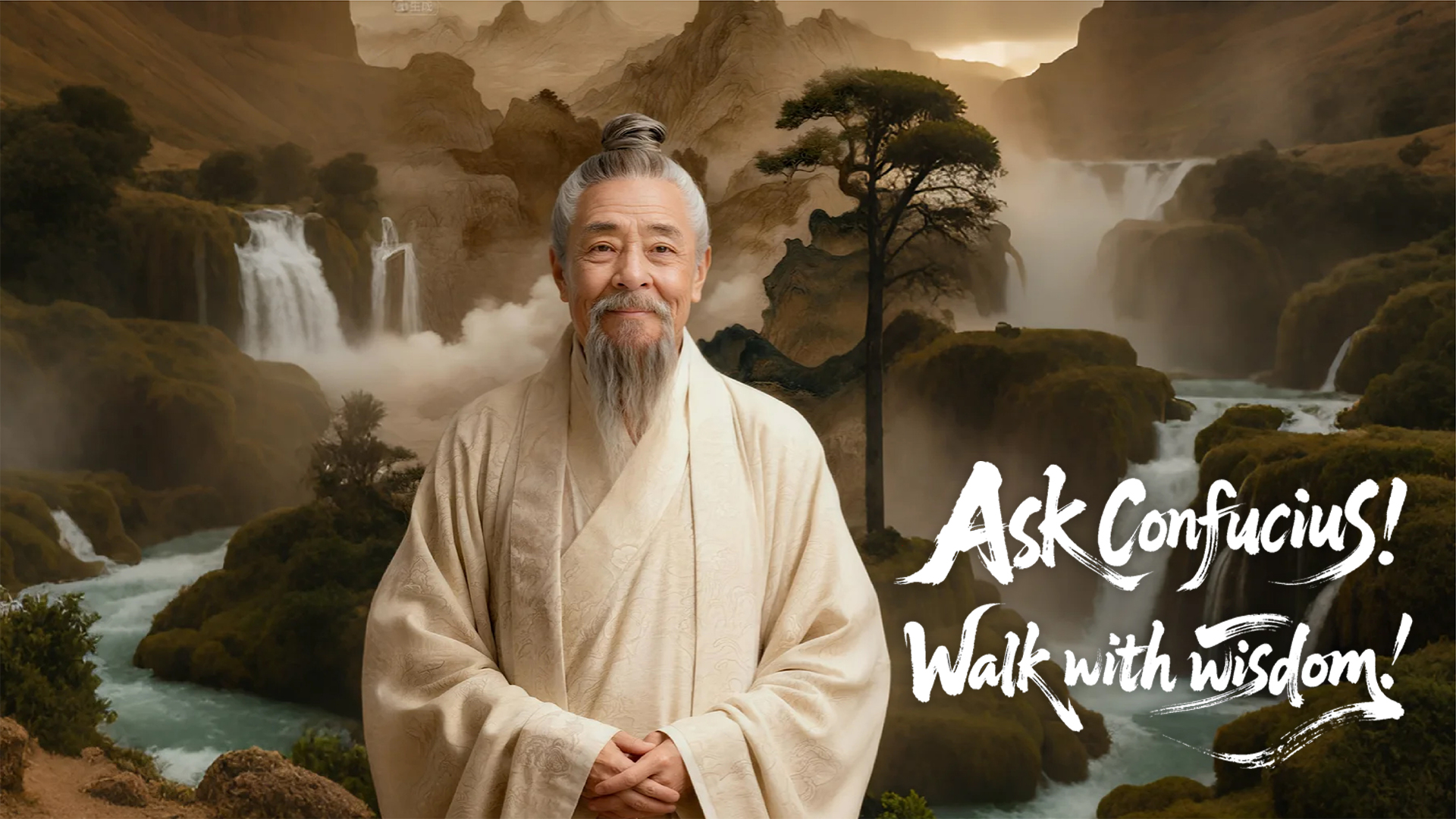 Ask Confucius, walk with wisdom