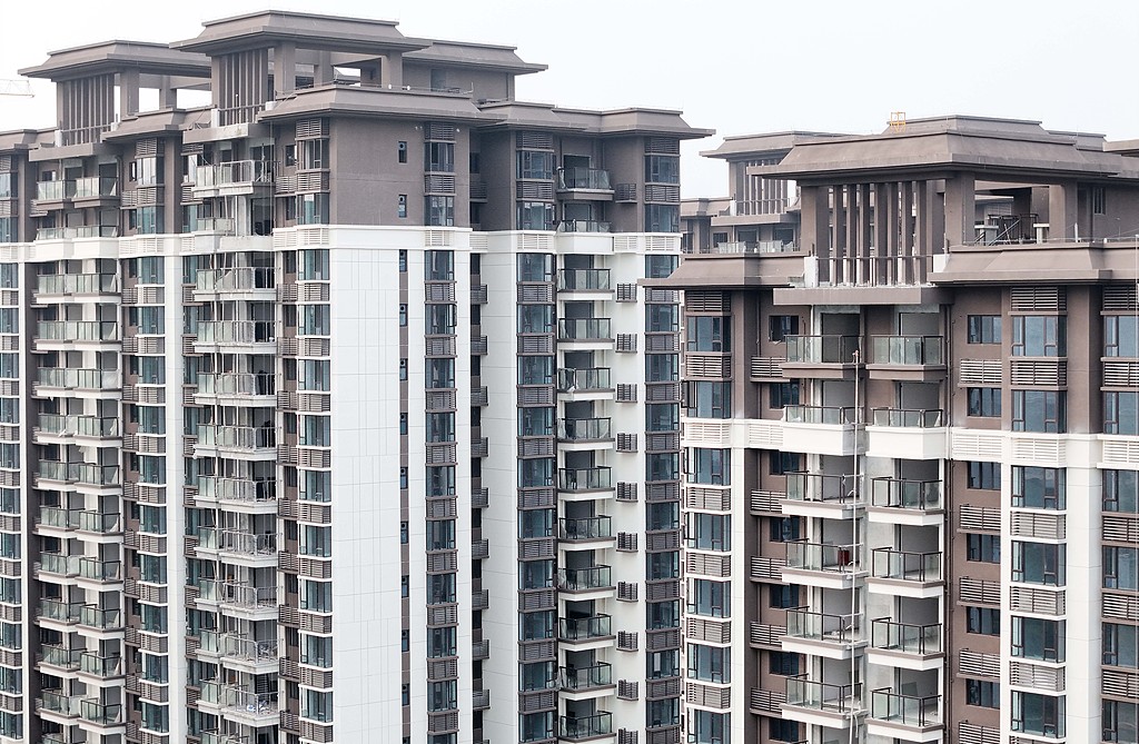 A commercial residential complex in Wuxiang New District, Nanning, Guangxi Zhuang Autonomous Region, China, March 18, 2024. /VCG