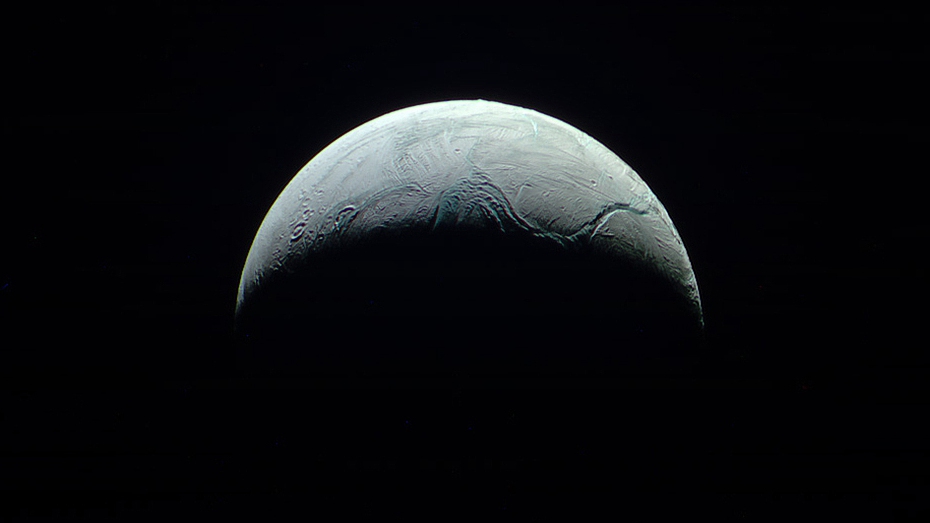  Enceladus from the Cassini spacecraft. /VCG