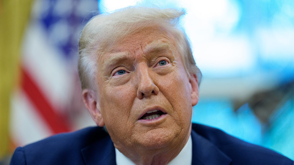 U.S. President Donald Trump speaks in the Oval Office of the White House in Washington, D.C., U.S., September 19, 2025. /VCG