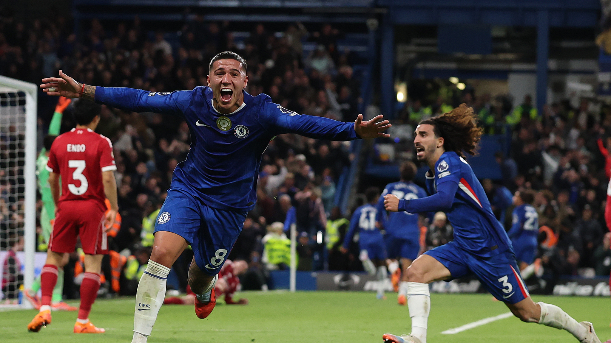 Estevao's late winner gives Chelsea 2-1 victory over Liverpool at home