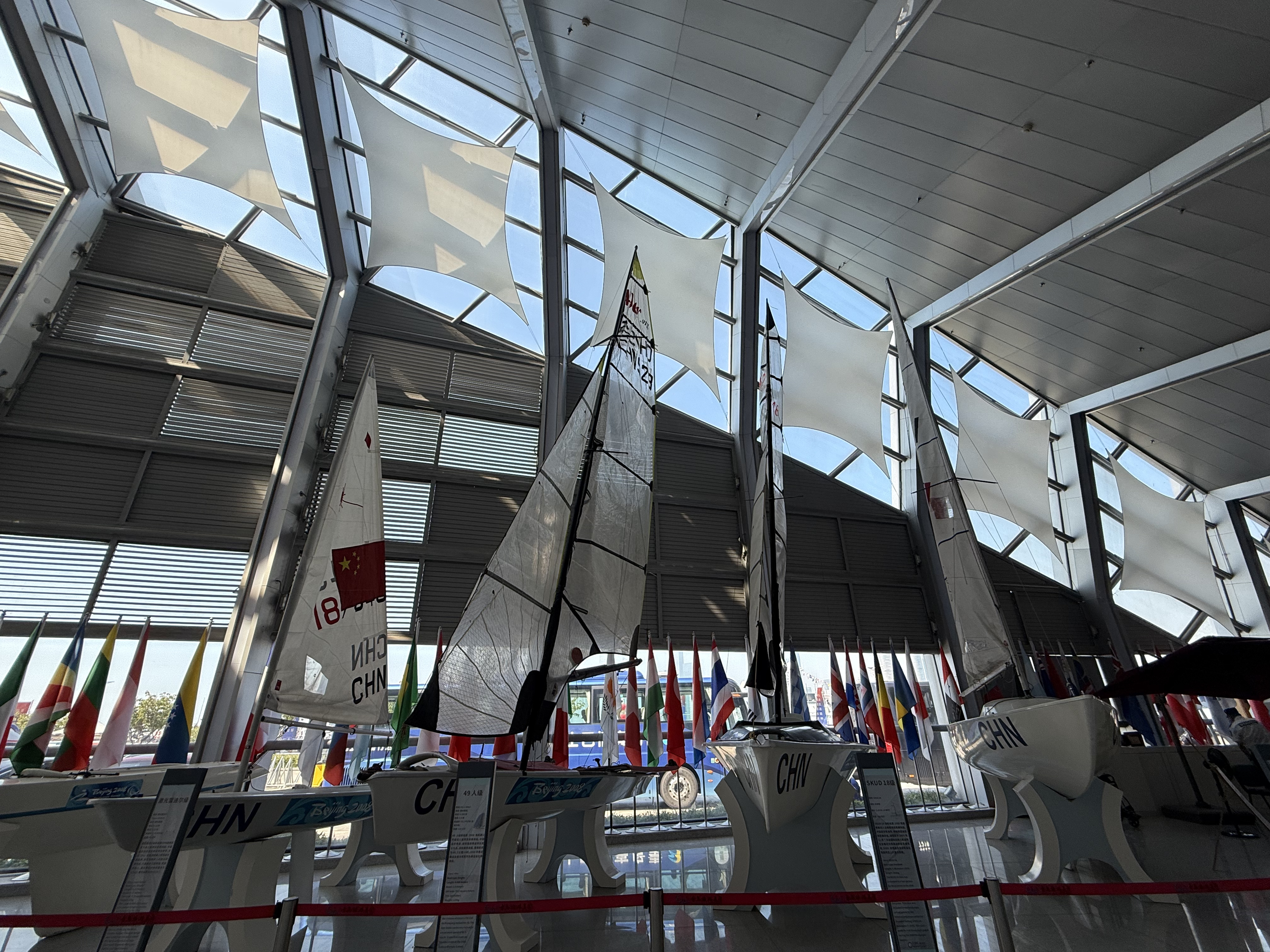 Inside views of Qingdao Olympic Sailing Center, September 2025, Qingdao, China /Zaruhi Poghosyan