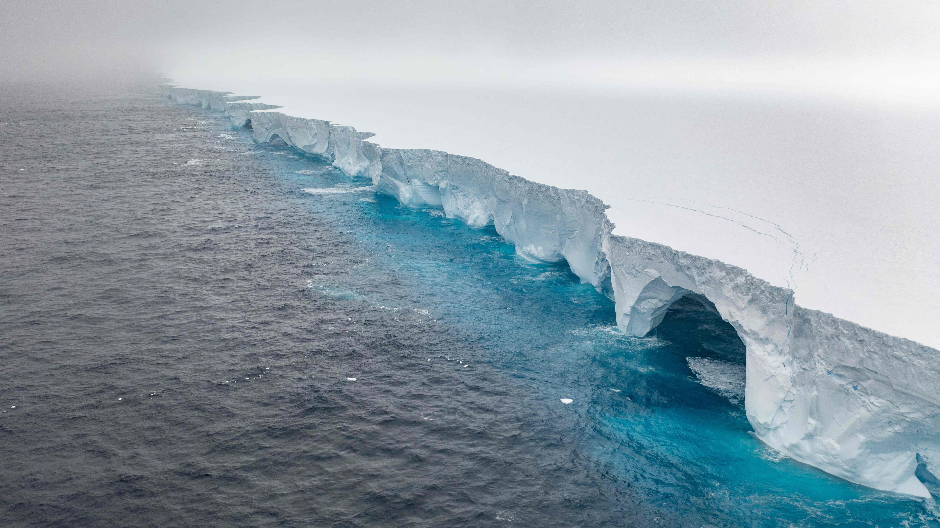 World's largest iceberg A23a breaking apart