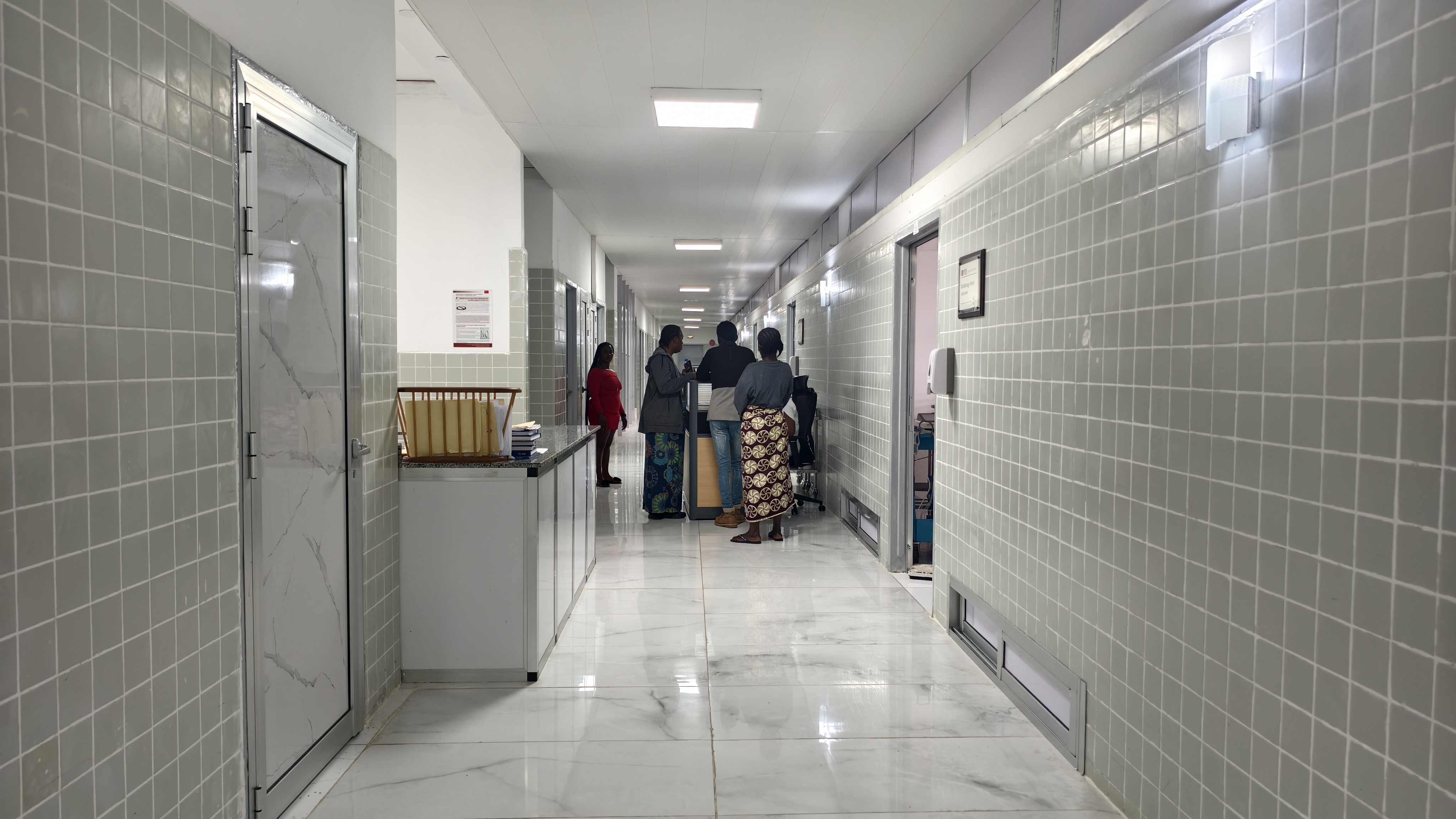The first cardiology ward in Liberia, where Chinese doctor Yuan Jingwei and her team work at the JFK Medical Center in Monrovia, August. 2025. /Yuan Jingwe
