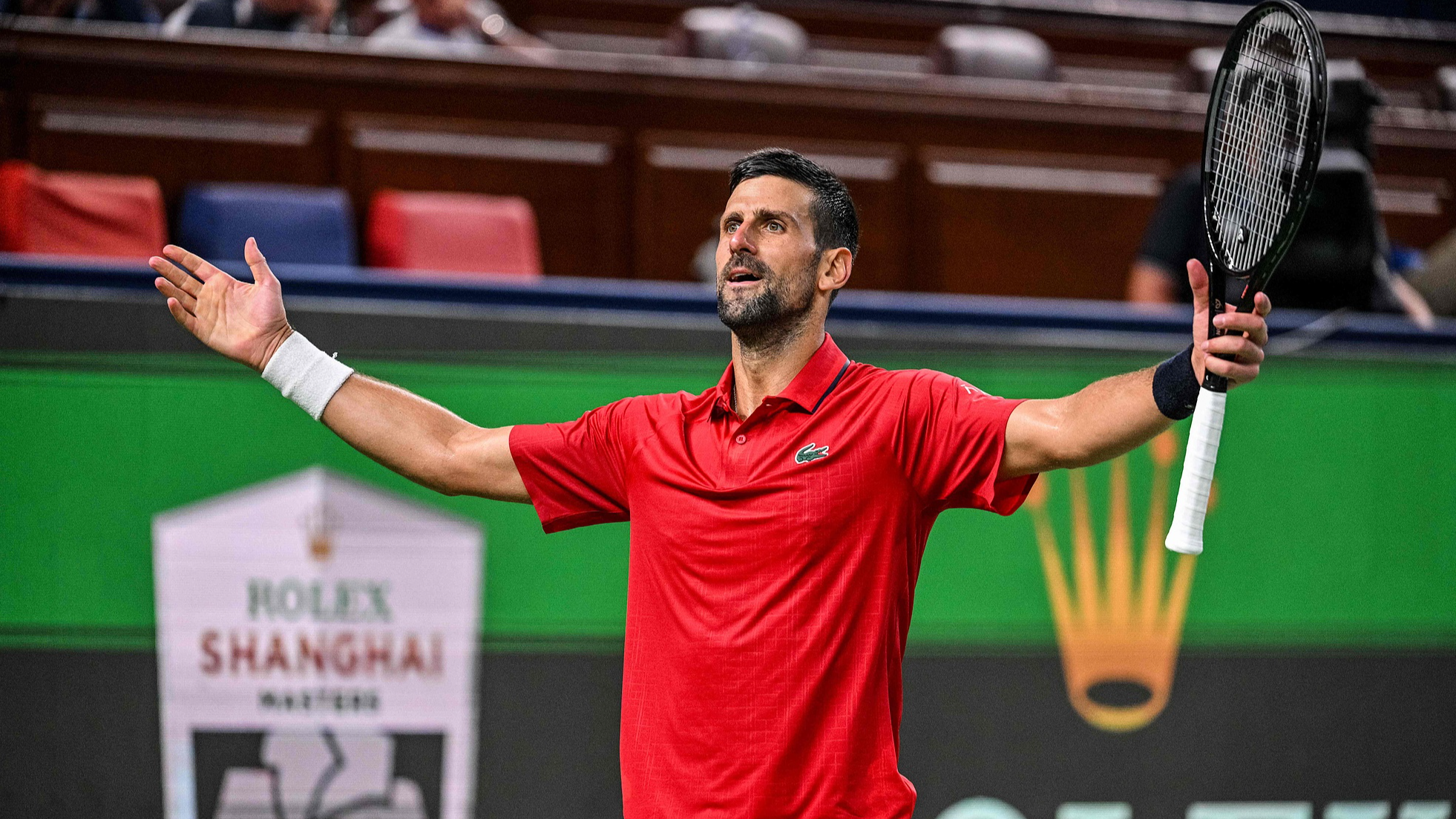 'Concerned' Djokovic to meet 204th-ranked Vacherot in Shanghai semis