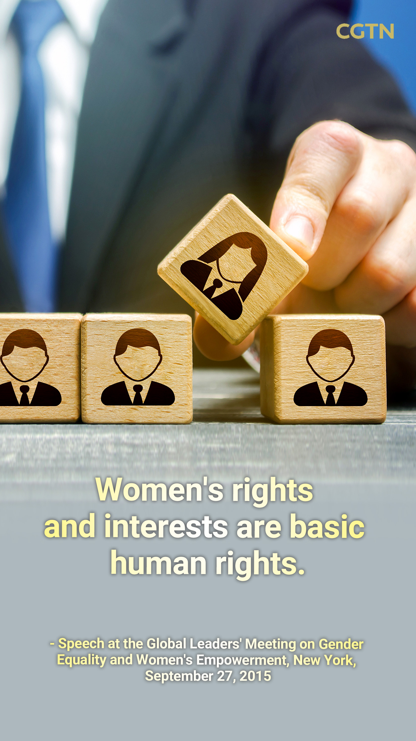 President Xi Jinping's key quotes on protecting women's rights
