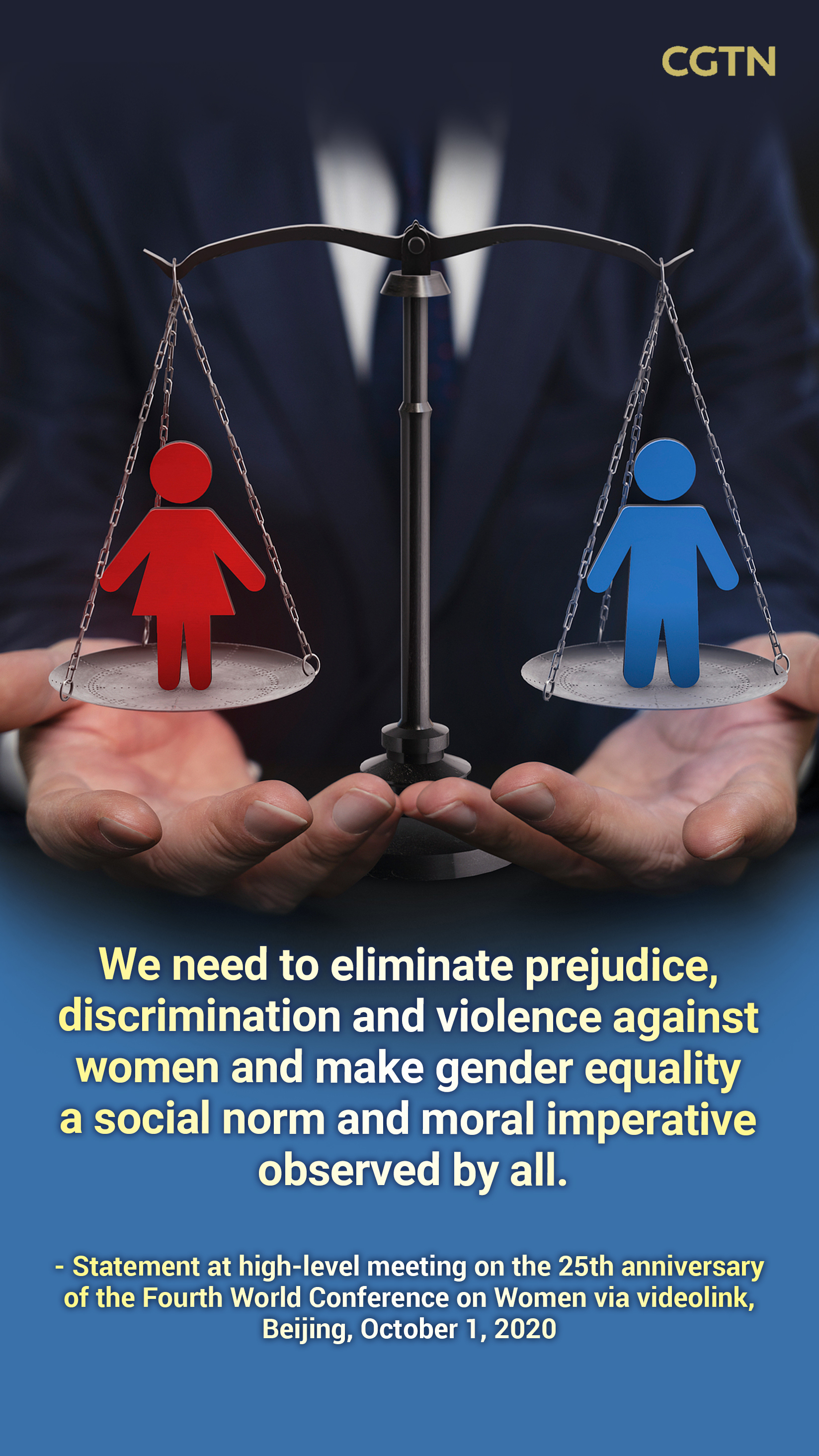 President Xi Jinping's key quotes on protecting women's rights