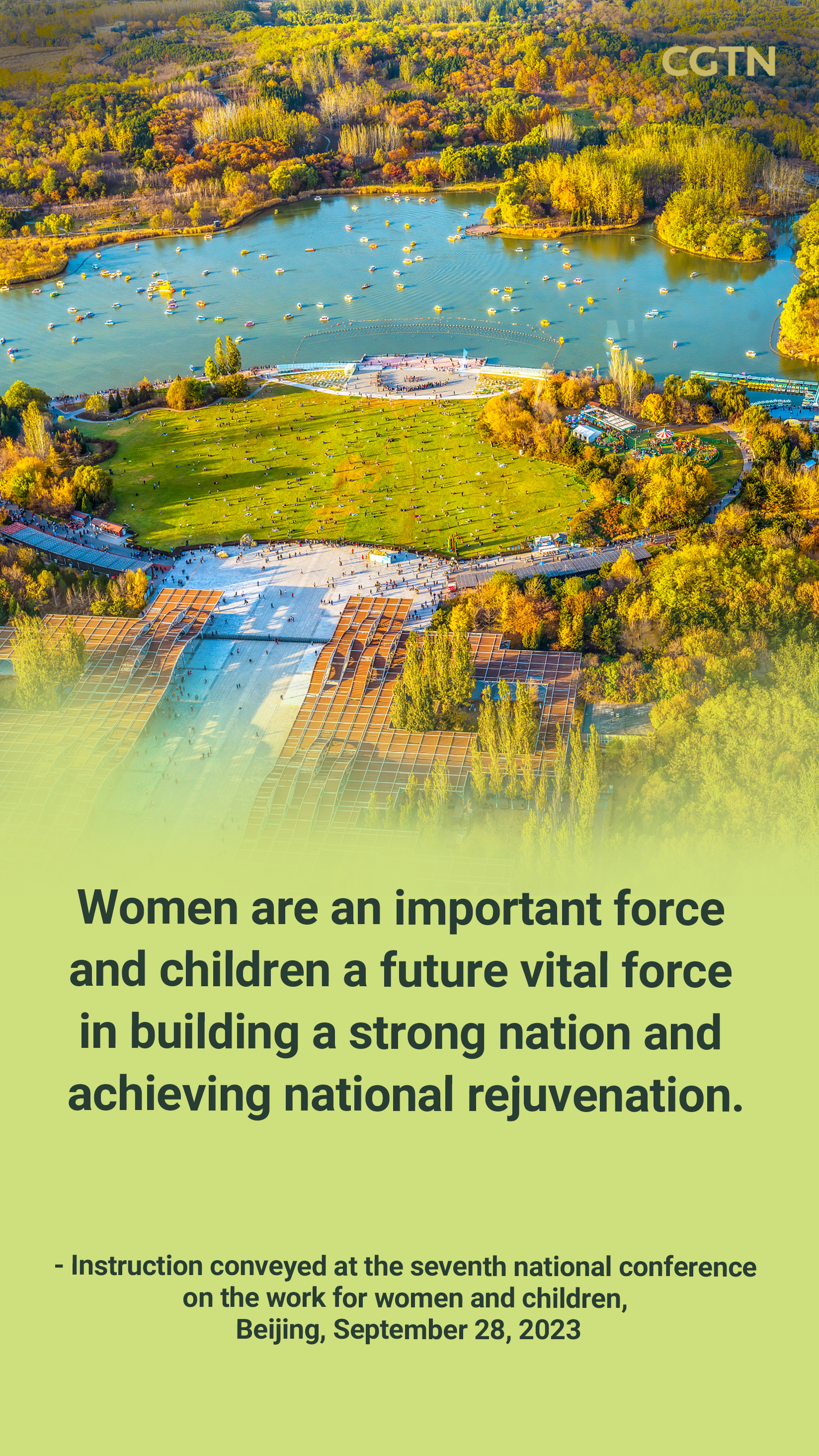 President Xi Jinping's key quotes on advancing women's causes