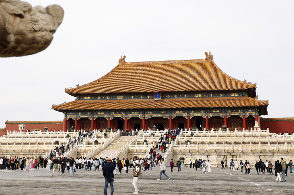 The Palace Museum in Beijing opens its doors to flocks of visitors to mark its 100th anniversary on October 10, 2025. /VCG