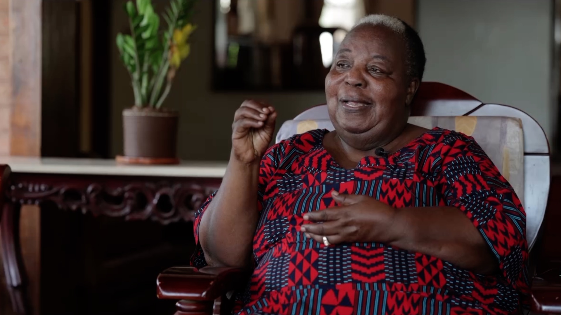 Gertrude Mongella commends China's active role in women's development