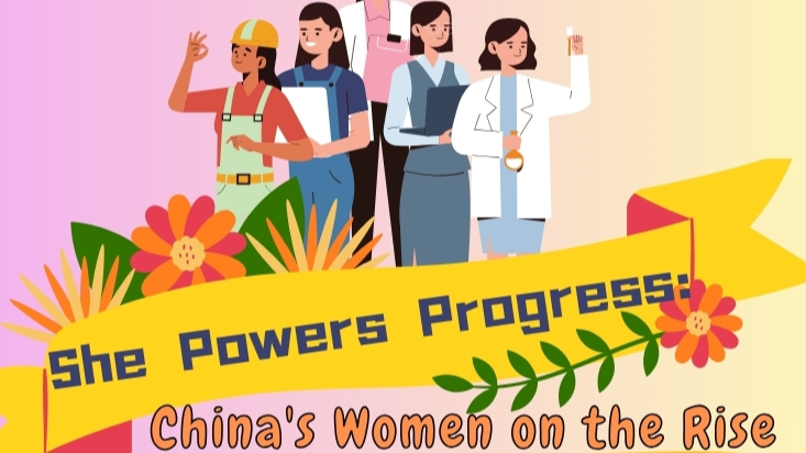 She powers progress! China's women on the rise 