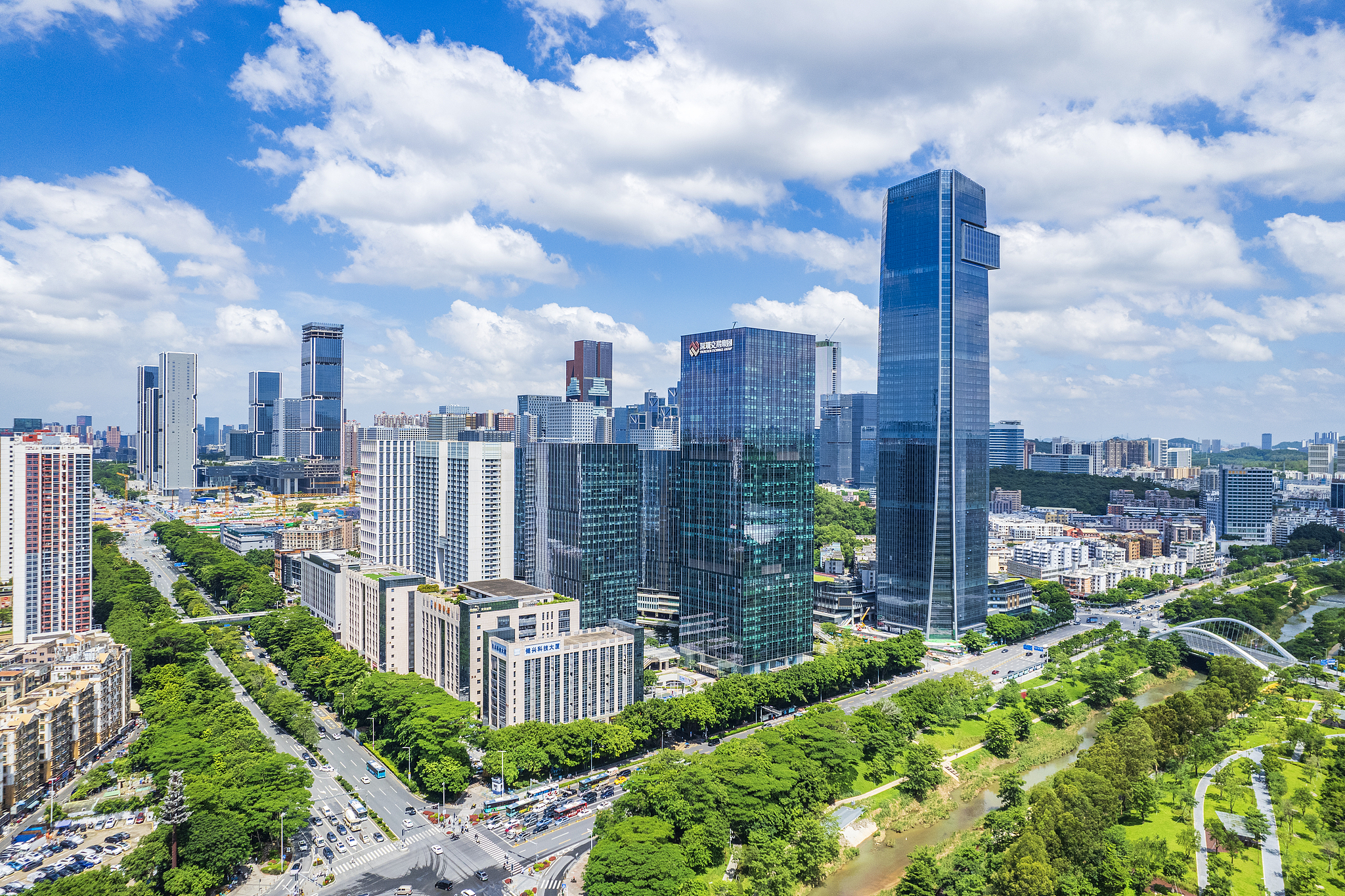 The Nanshan Zhigu Industrial Park in Shenzhen, China, August 16, 2025. /VCG
