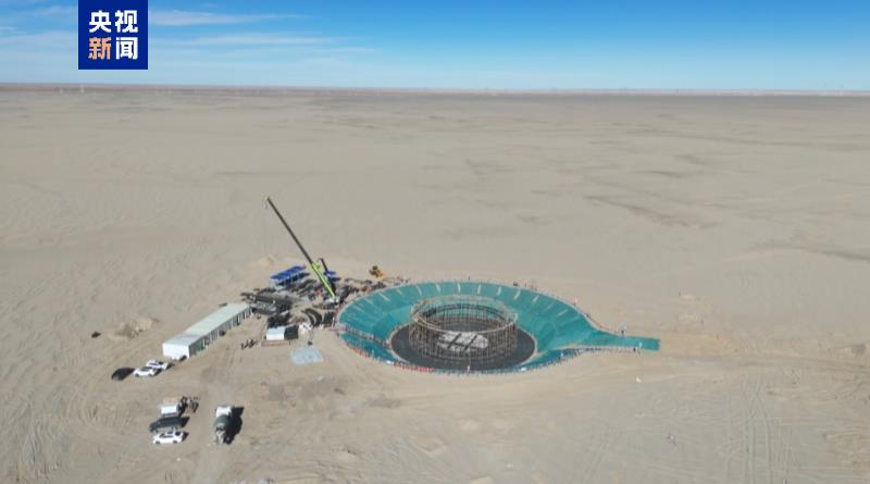 World's largest single-unit solar project breaks ground in NW China