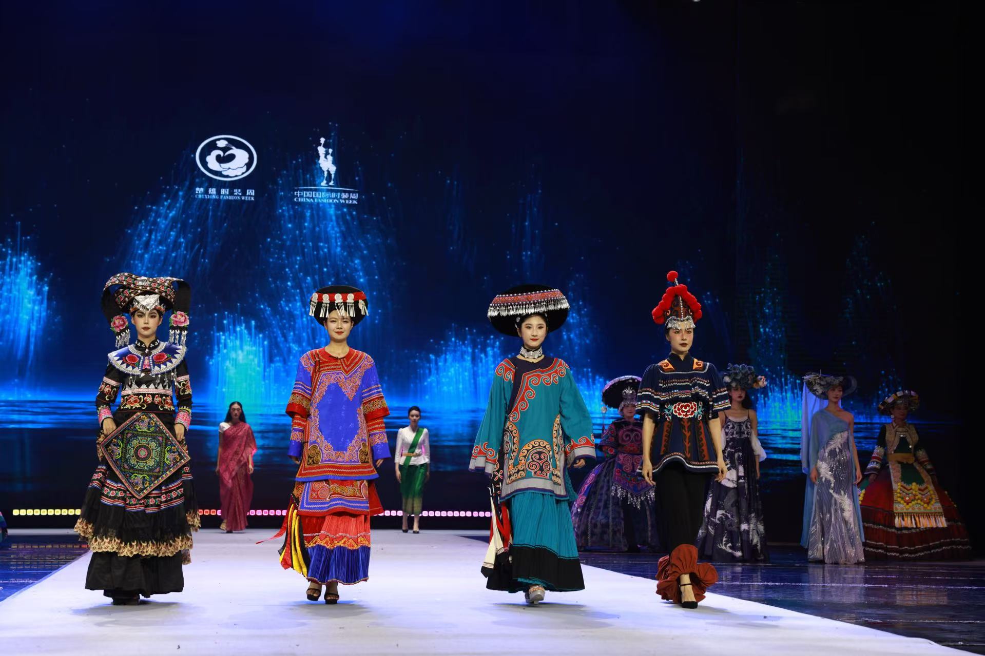 The third Chuxiong Fashion Week, which will last until October 19, is showcasing centuries-old Yi embroidery and ethnic costumes on a modern runway, celebrating culture, color and creativity. /CGTN