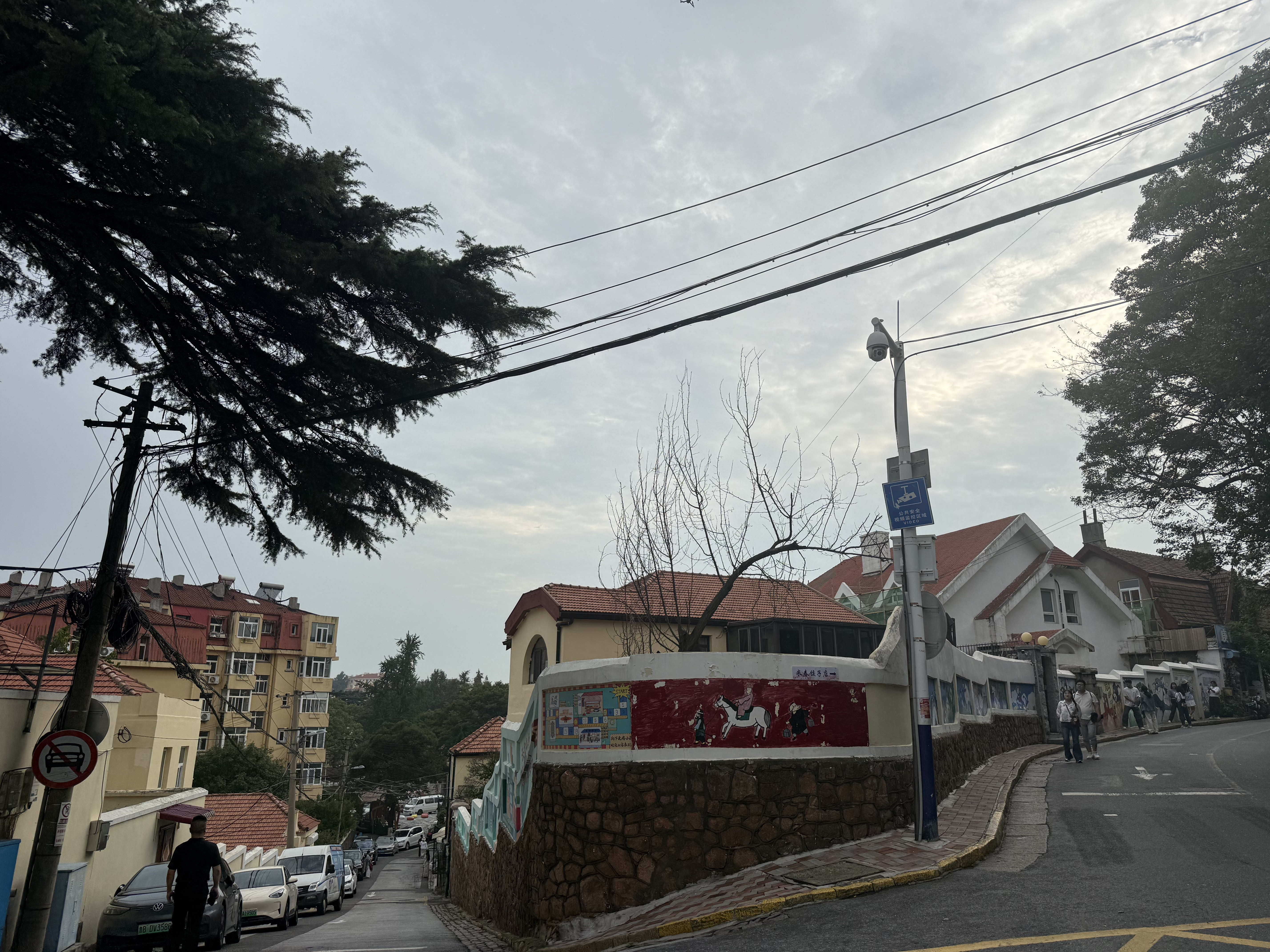 Murals as seen on Qingdao University Road Anime Wall, Qingdao, September 2025. Zaruhi Poghosyan/ CGTN