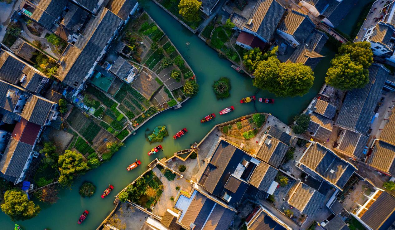 Digang Village in Zhejiang Province, east China. /China Daily