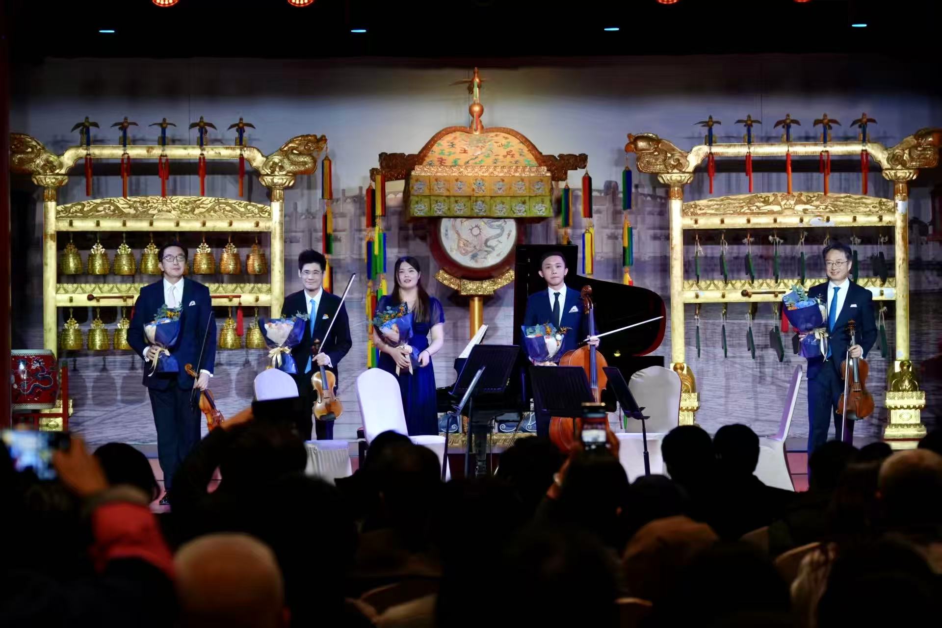 A concert featuring East-West classics is staged at the Temple of Heaven in Beijing on October 19, 2025. /Photo provided to CGTN