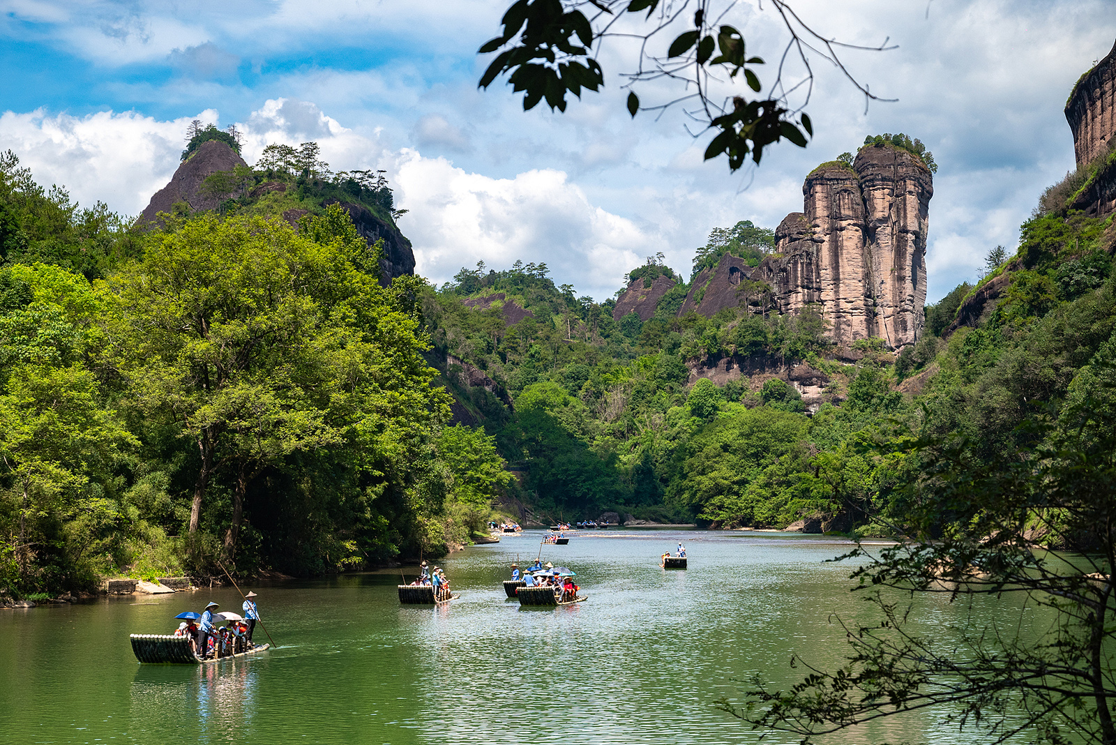 A view of the Wuyishan National Park /VCG