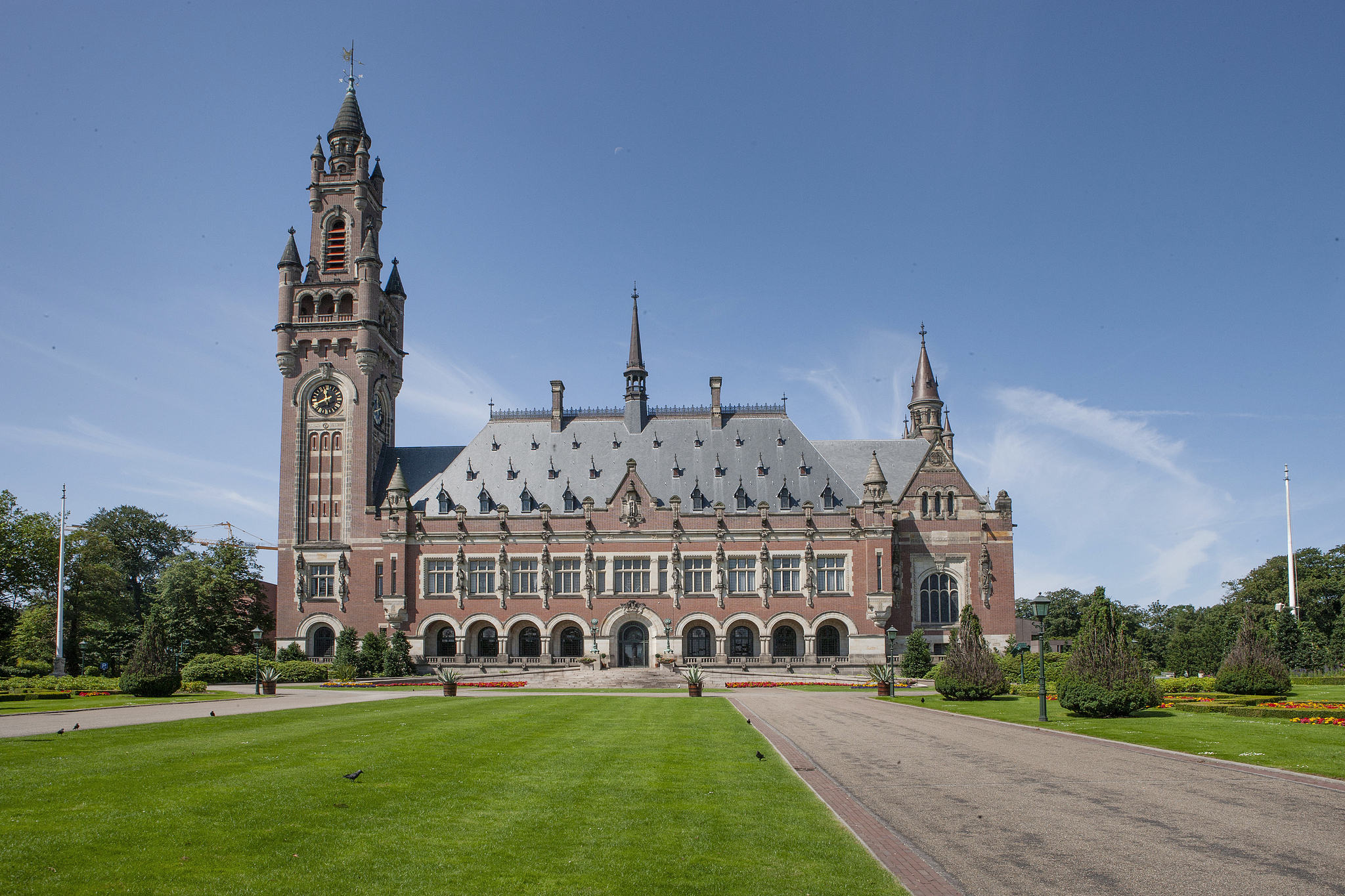 The Peace Palace, the seat of the International Court of Justice, The Hague, the Netherlands. /VCG