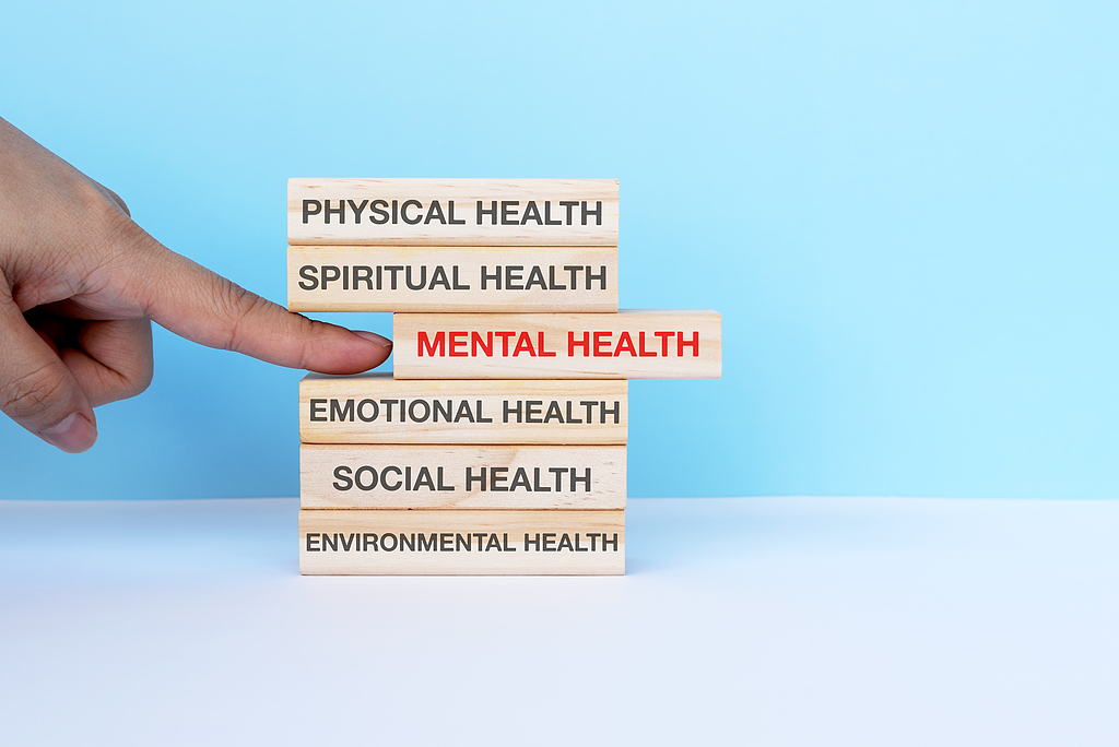 China has a number of initiatives in place to address the scourge of mental health in the country. /VCG