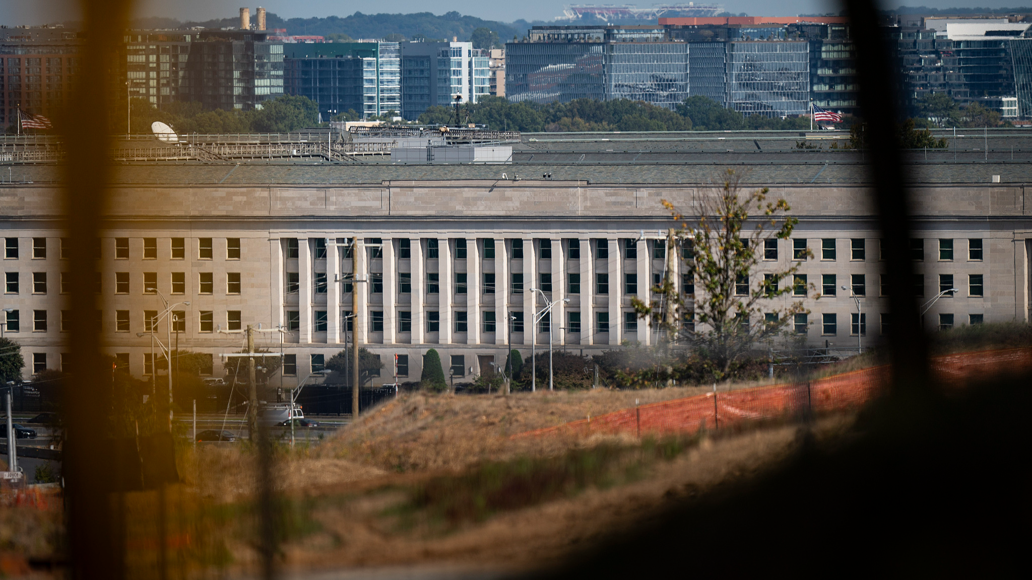 A view of The Pentagon in Arlington, U.S., October 15, 2025. /VCG
