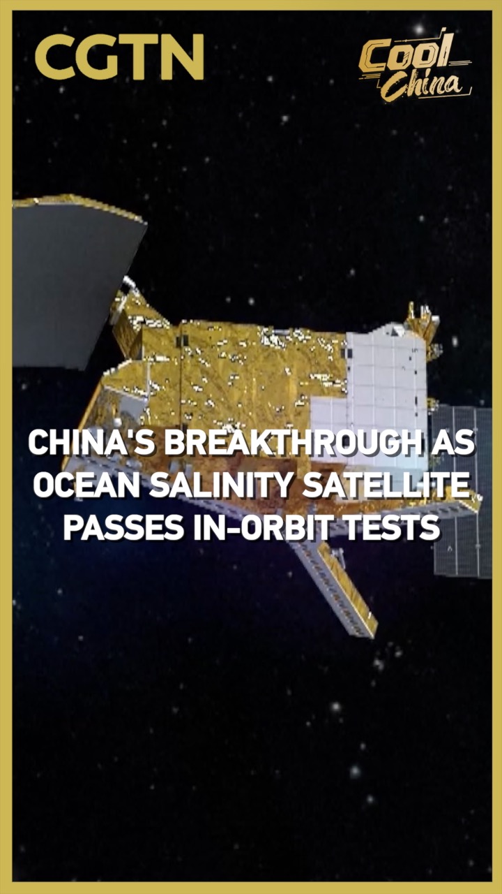 China's breakthrough as ocean salinity satellite passes in-orbit tests
