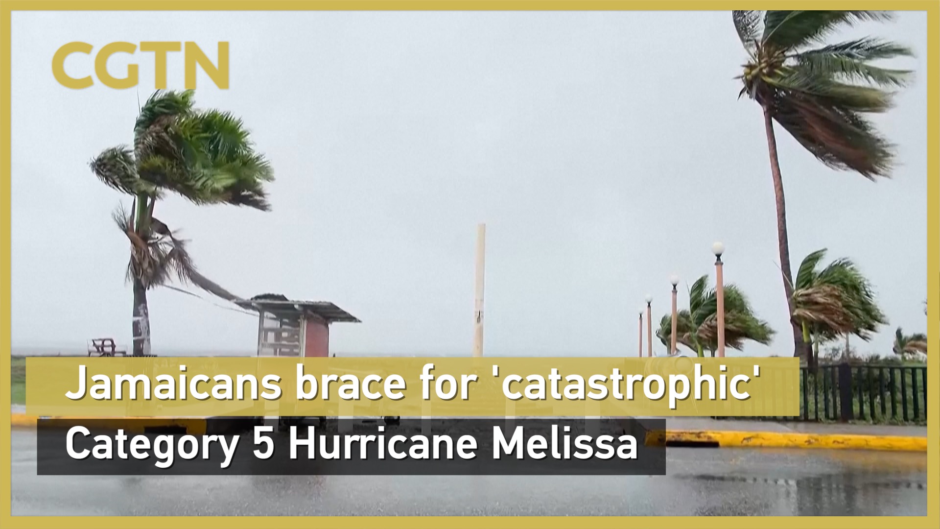 Jamaicans brace for 'catastrophic' Category 5 Hurricane Melissa 