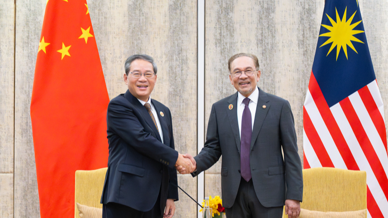 Premier Li says China ready to enhance economic ties with Malaysia