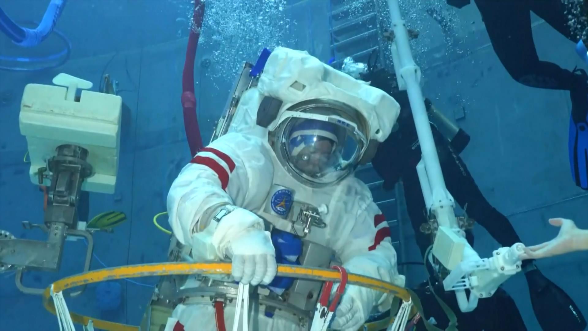 Zhang Lu during training. /CMG