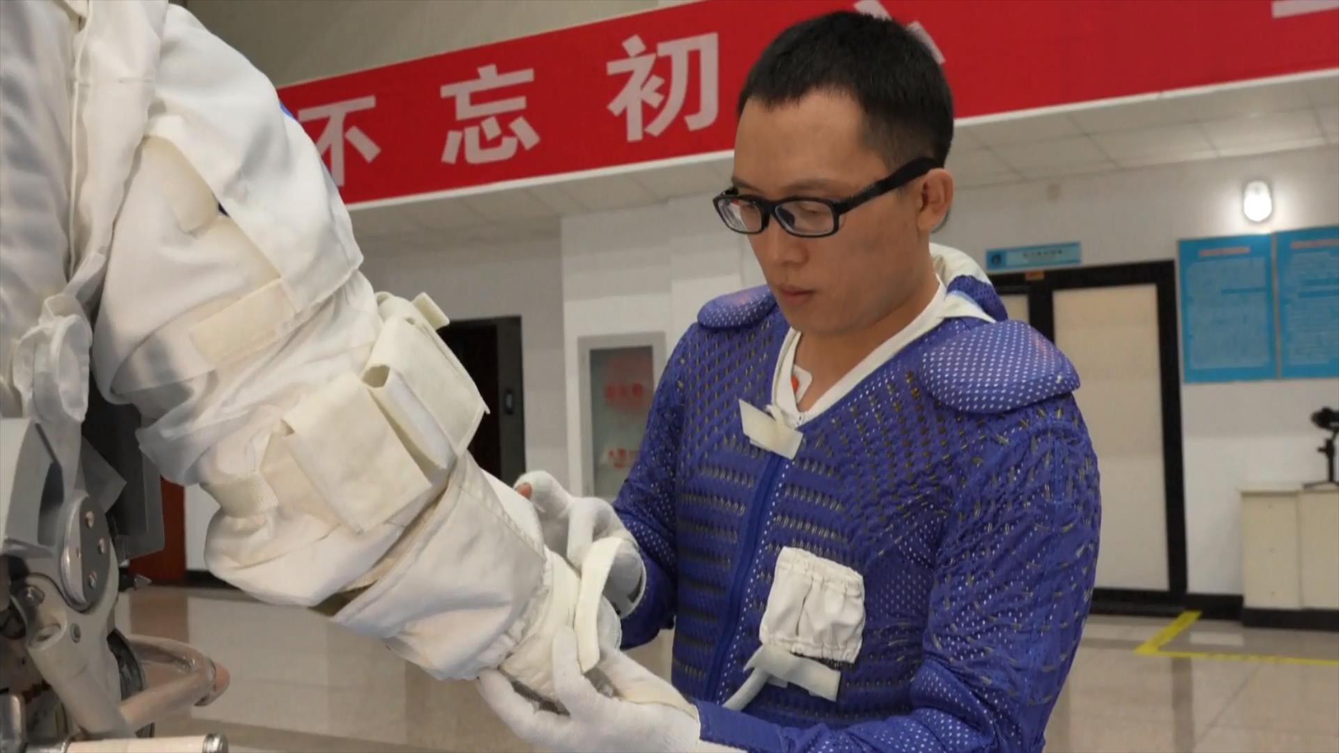 Zhang Hongzhang during training. /CMG