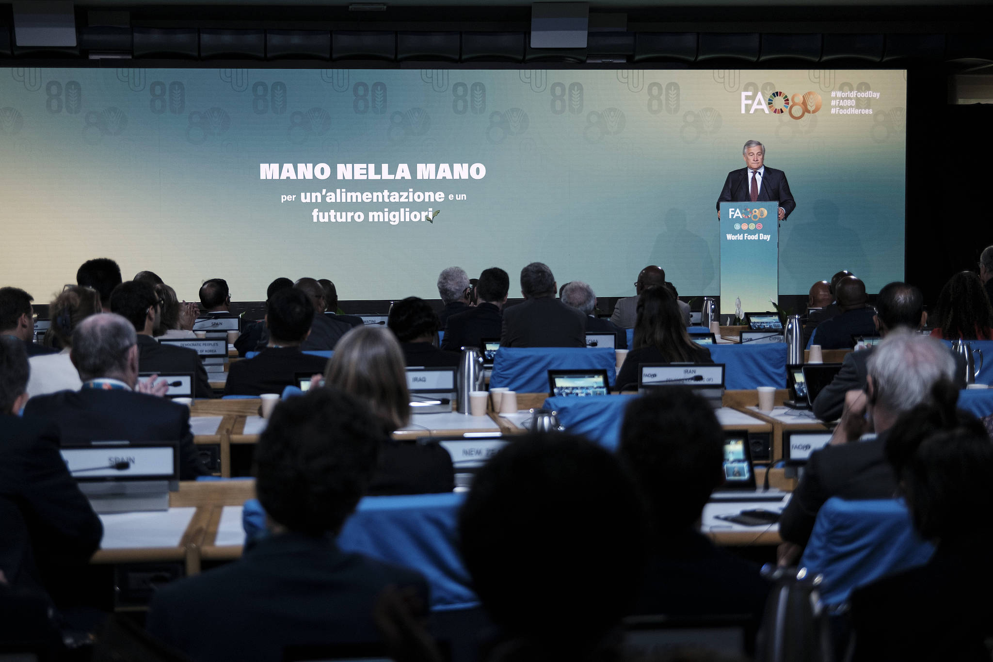 At the Fifth World Food Forum at the Food and Agriculture Organization headquarters in Rome, Italy, October 16, 2025. /CFP