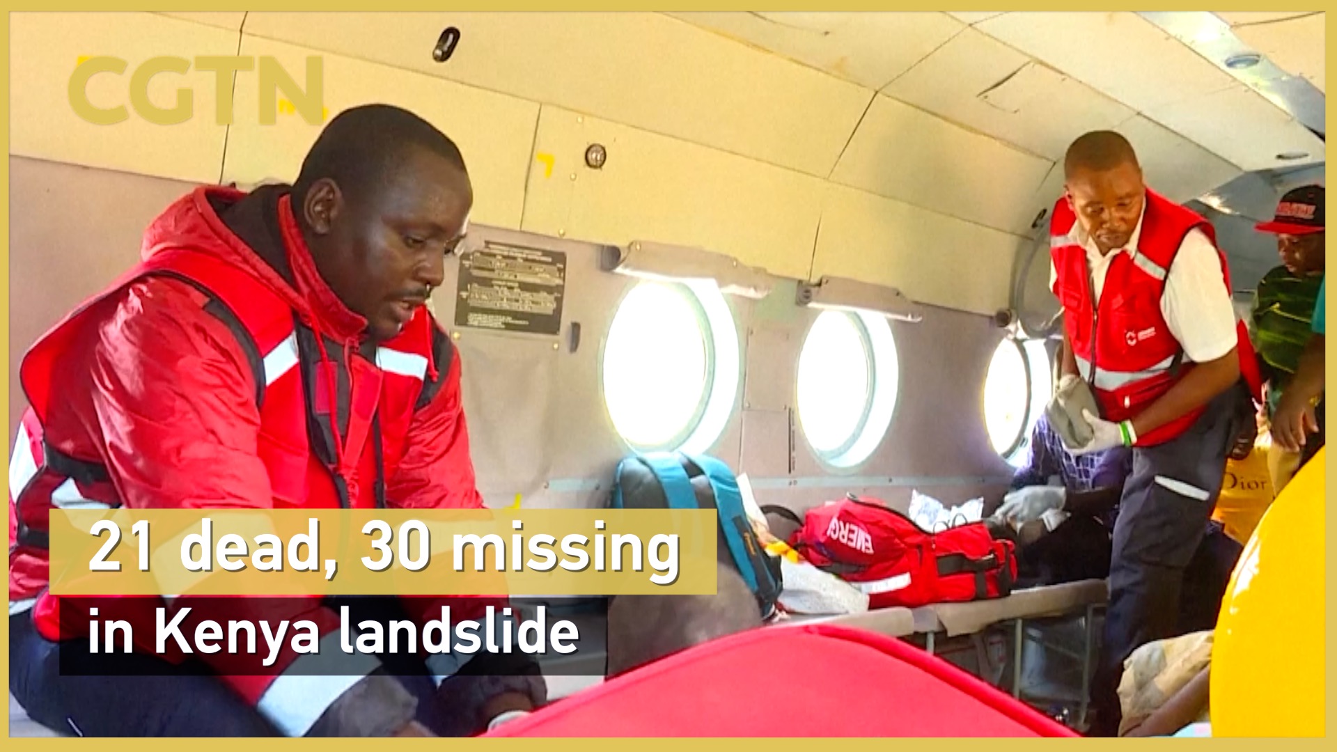 21 dead, 30 missing in Kenya landslide