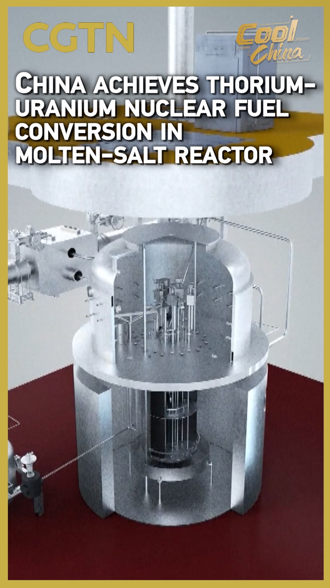 China achieves thorium-uranium nuclear fuel conversion